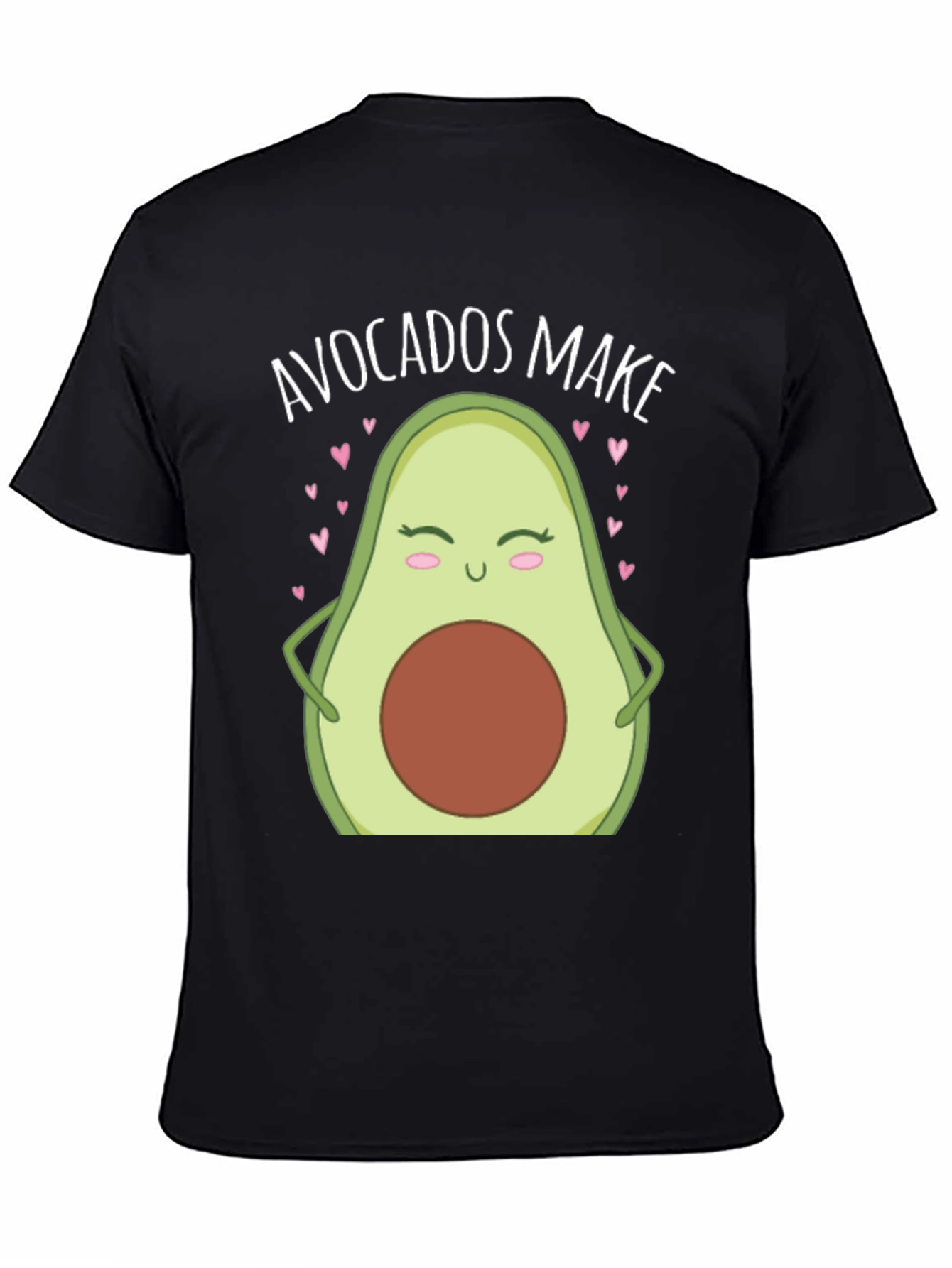 Avocados Make Me Happy T-Shirt Cute Avocado Lover Tee