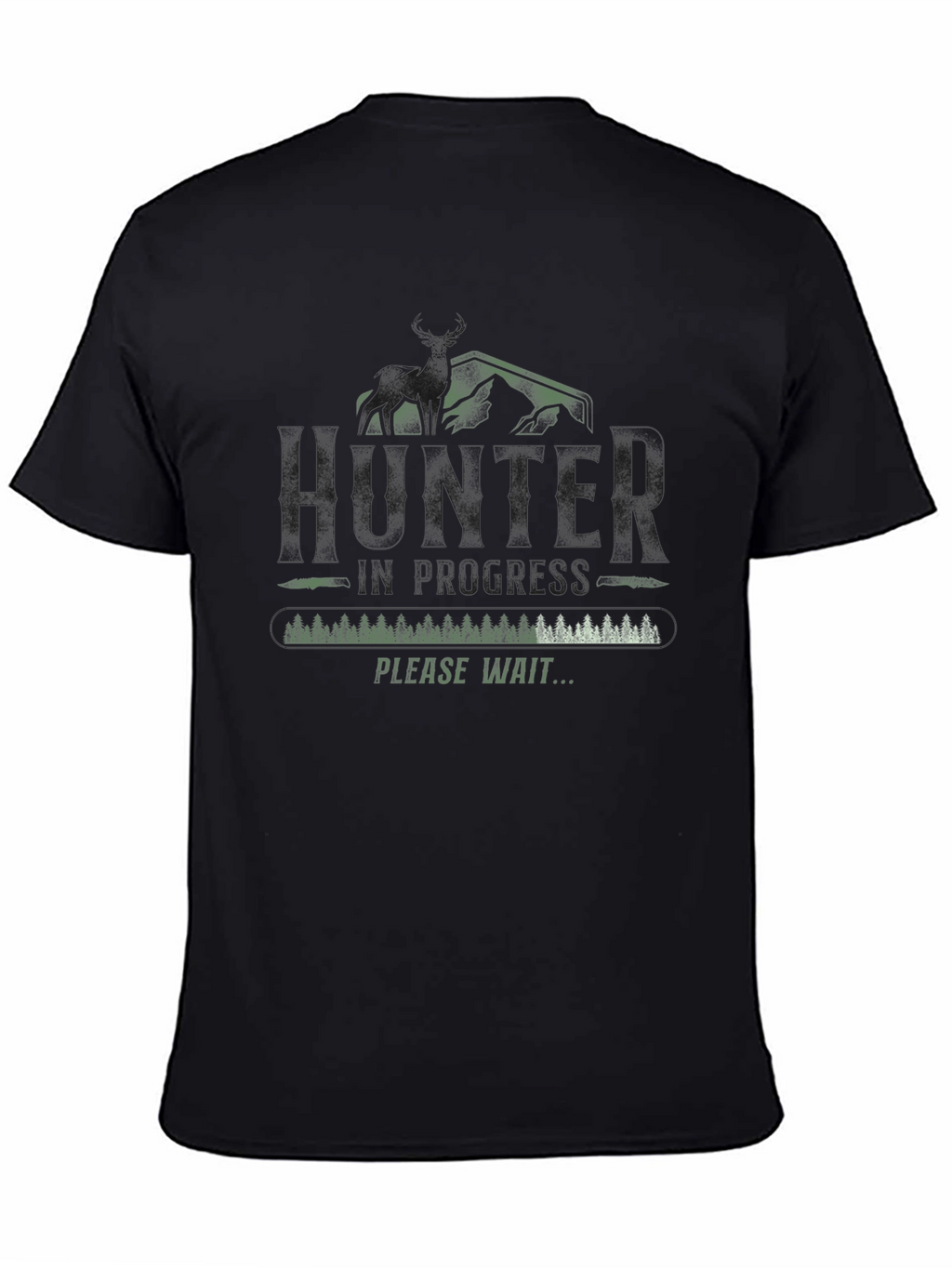 Loading Bear Graphic Tee - Black
