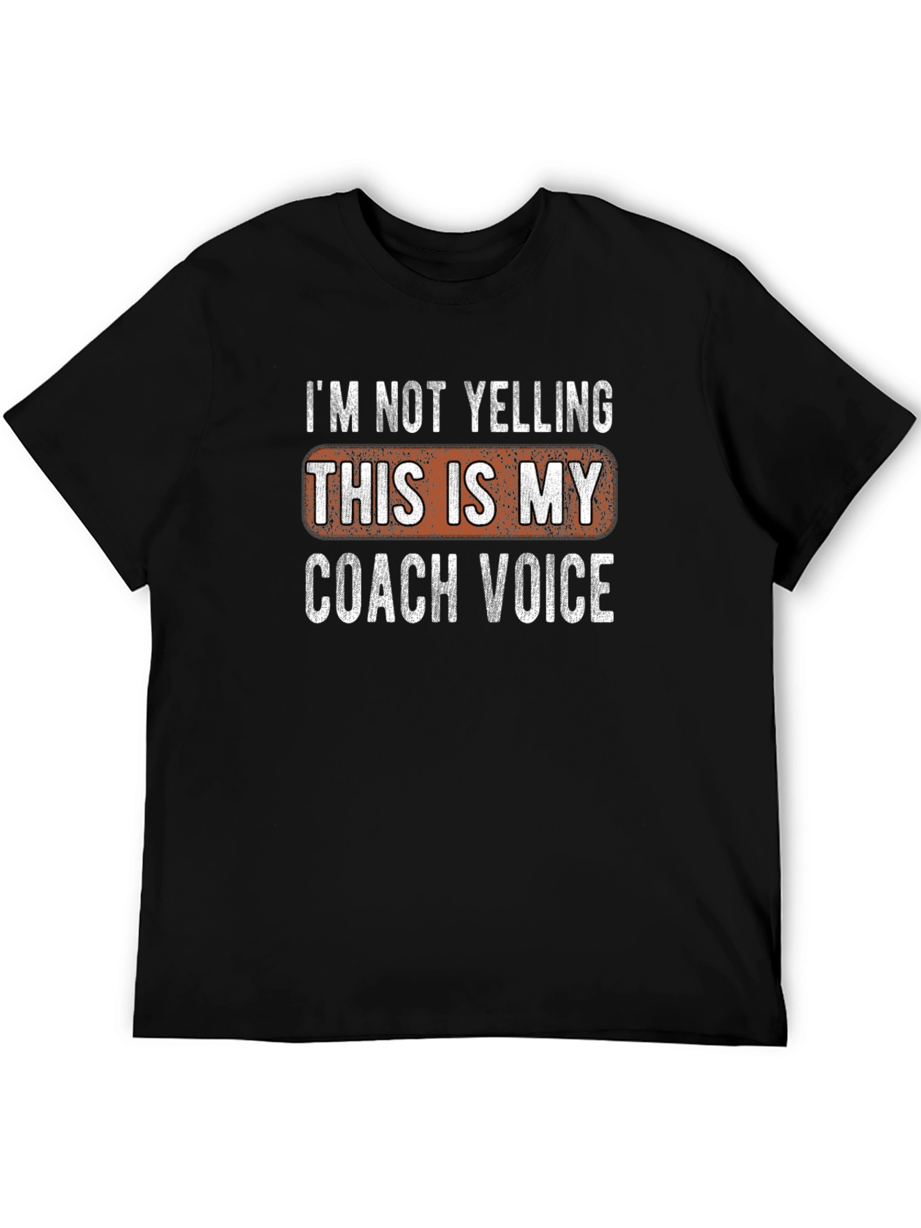 Coach Voice T-Shirt - Funny Coaching Tee