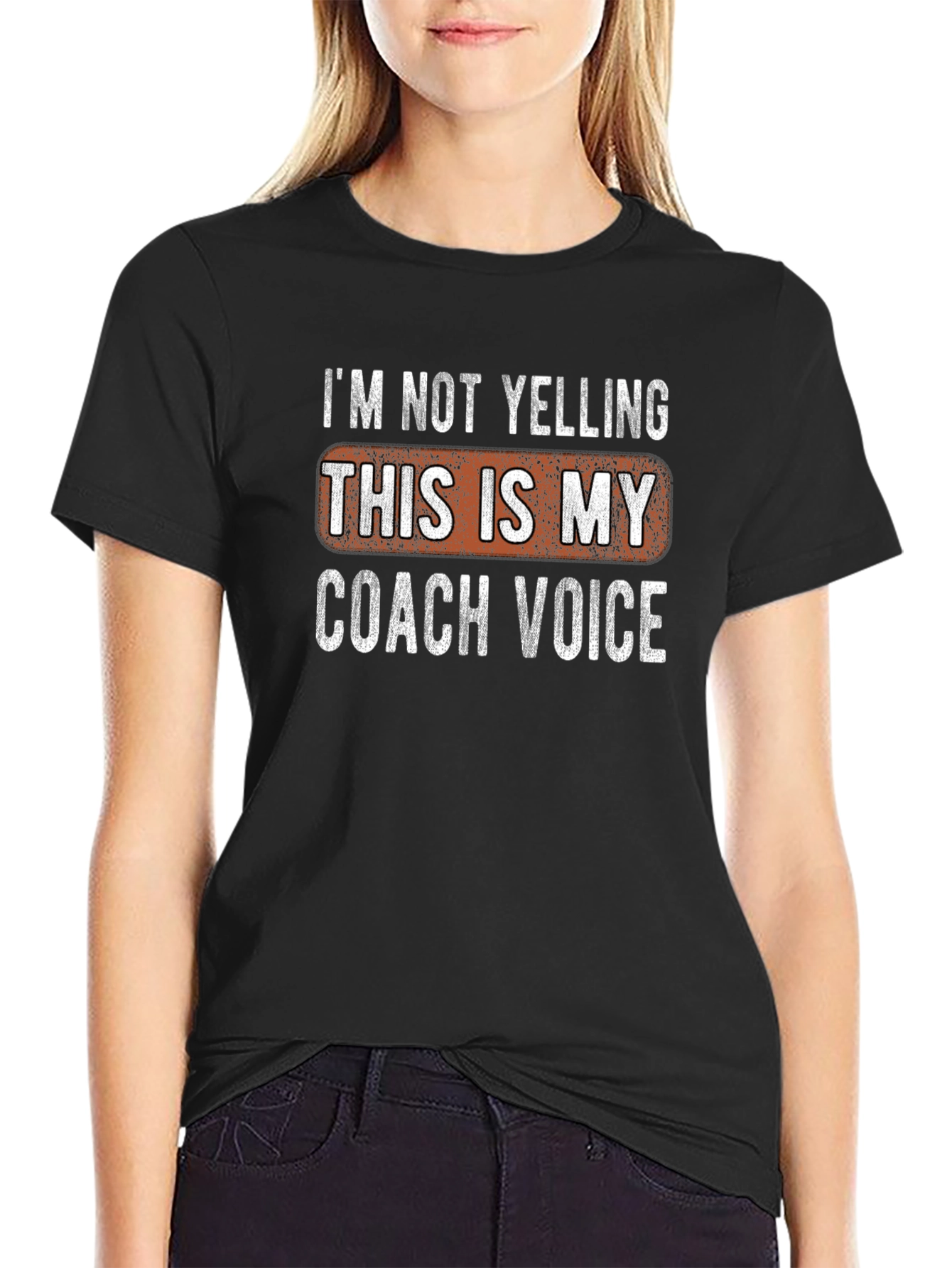 Coach Voice T-Shirt - Funny Coaching Tee