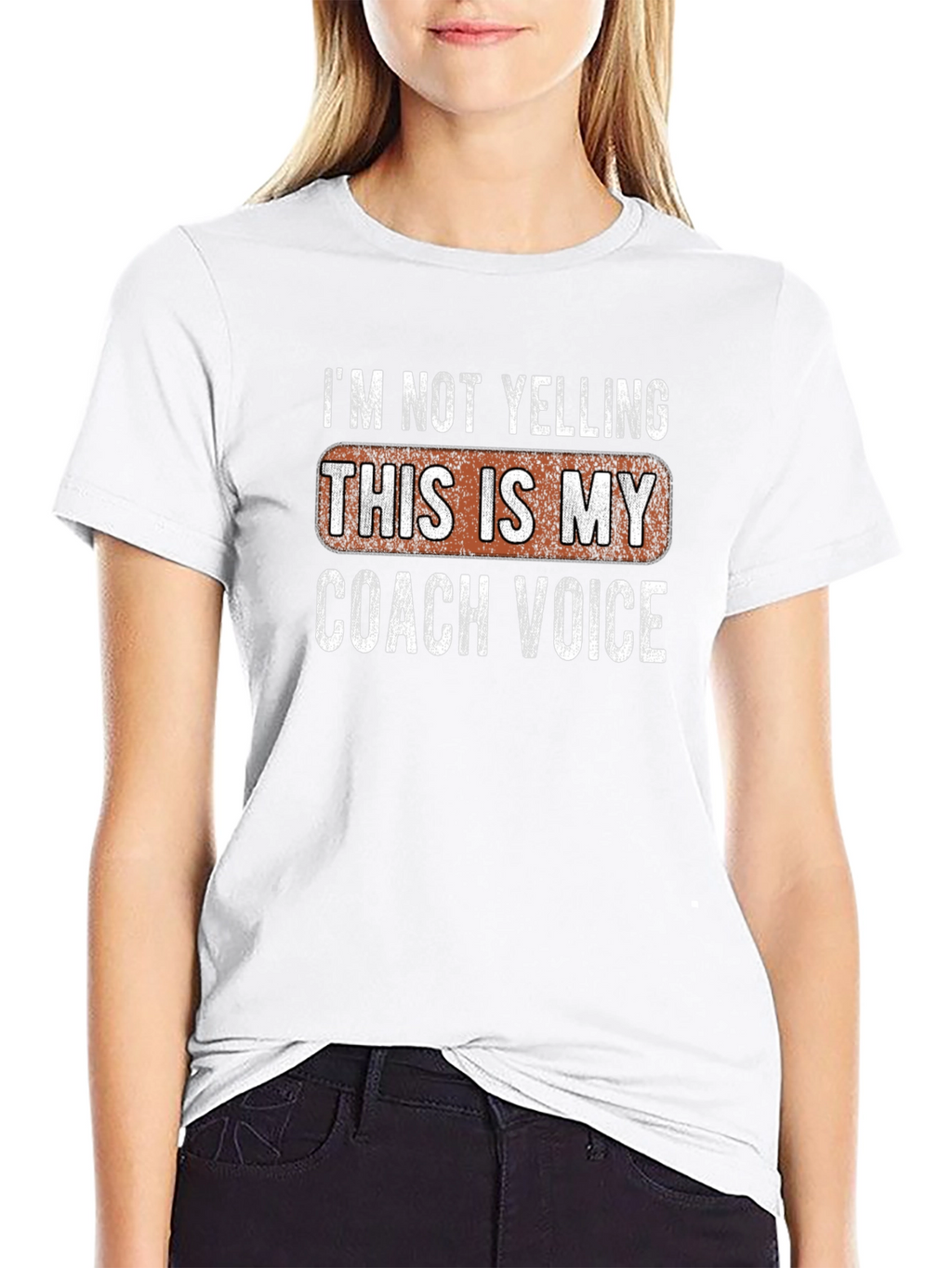 Coach Voice T-Shirt - Funny Coaching Tee