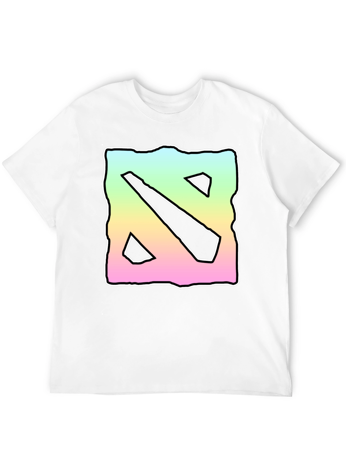 Dota 2 Logo T-Shirt - Colorful Gaming Apparel