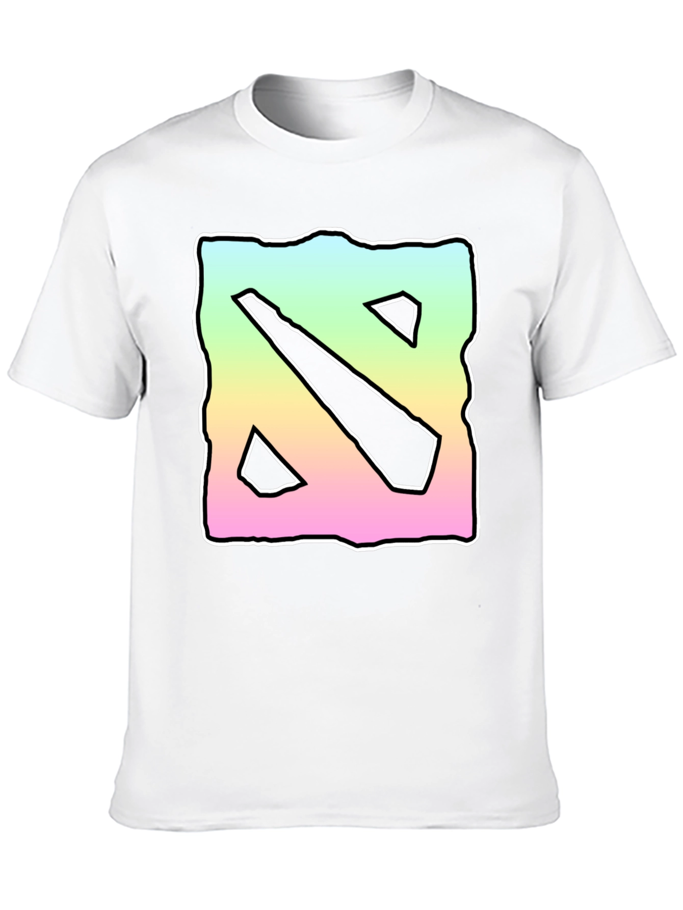 Dota 2 Logo T-Shirt - Colorful Gaming Apparel