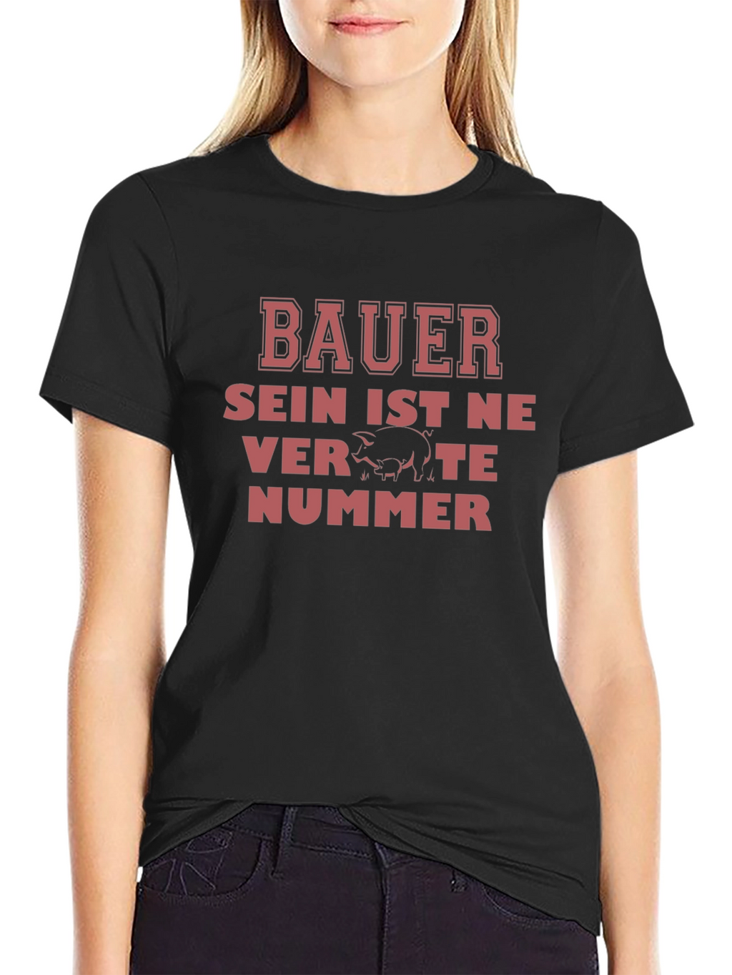 Bauer Sein Ist Ne Verte Nummer T-Shirt