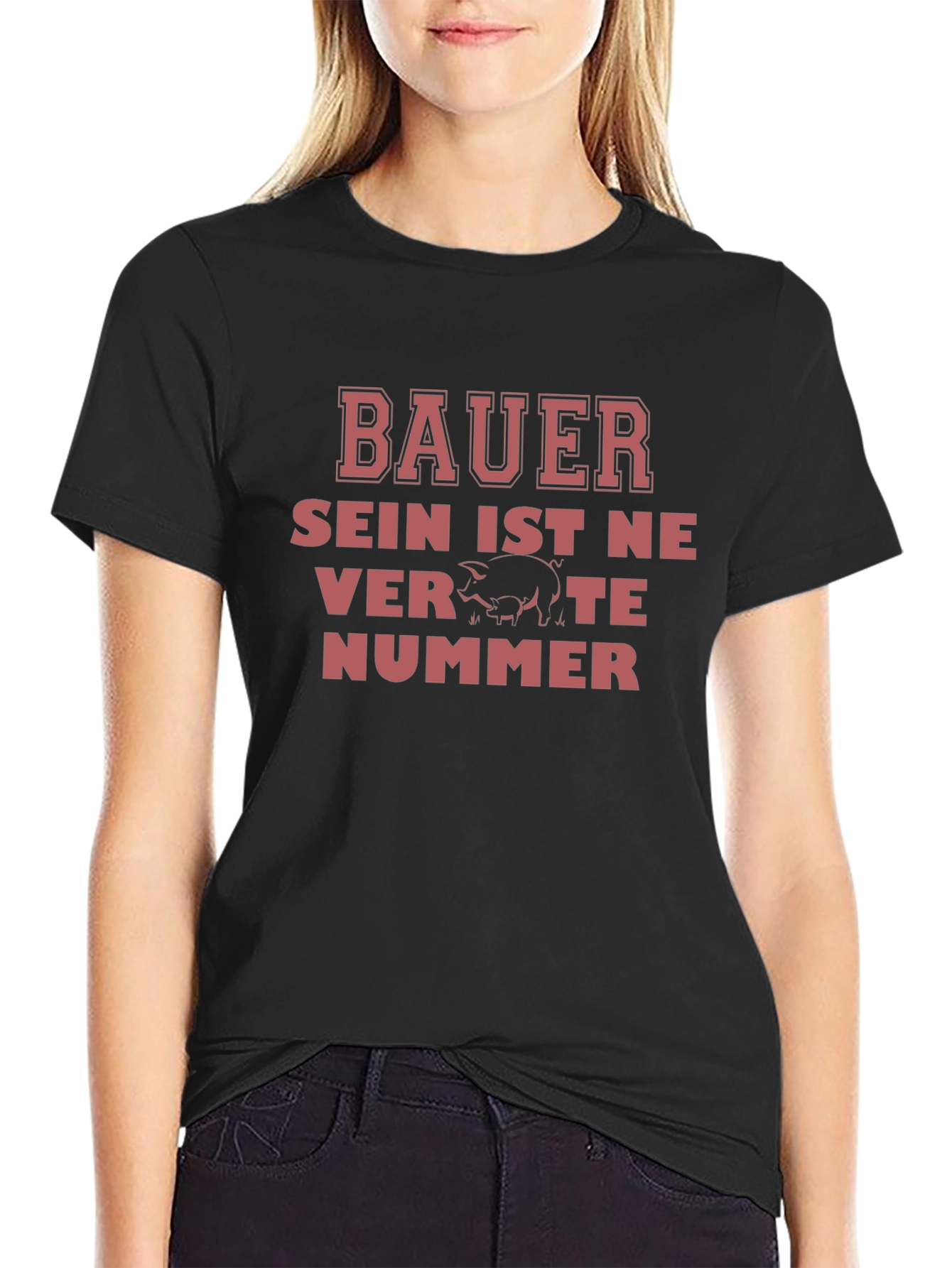 Bauer Sein Ist Ne Verte Nummer T-Shirt