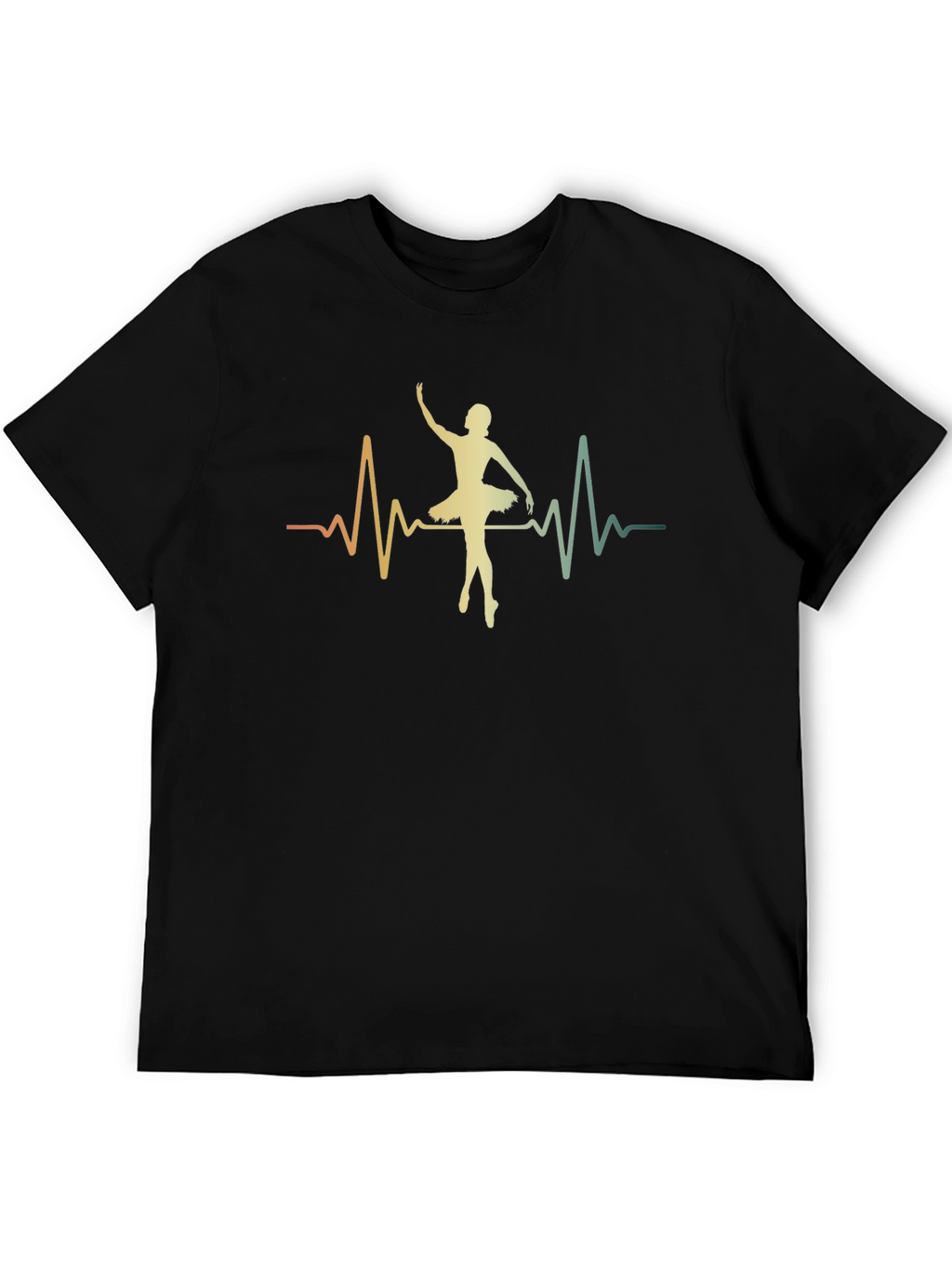 Ballet Heartbeat Graphic Tee - Dancer Shirt