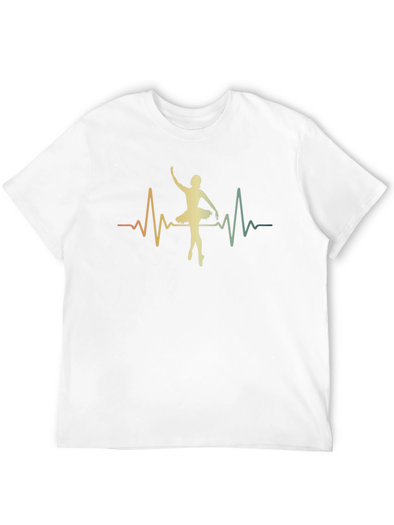 Ballet Heartbeat Graphic Tee - Dancer Shirt