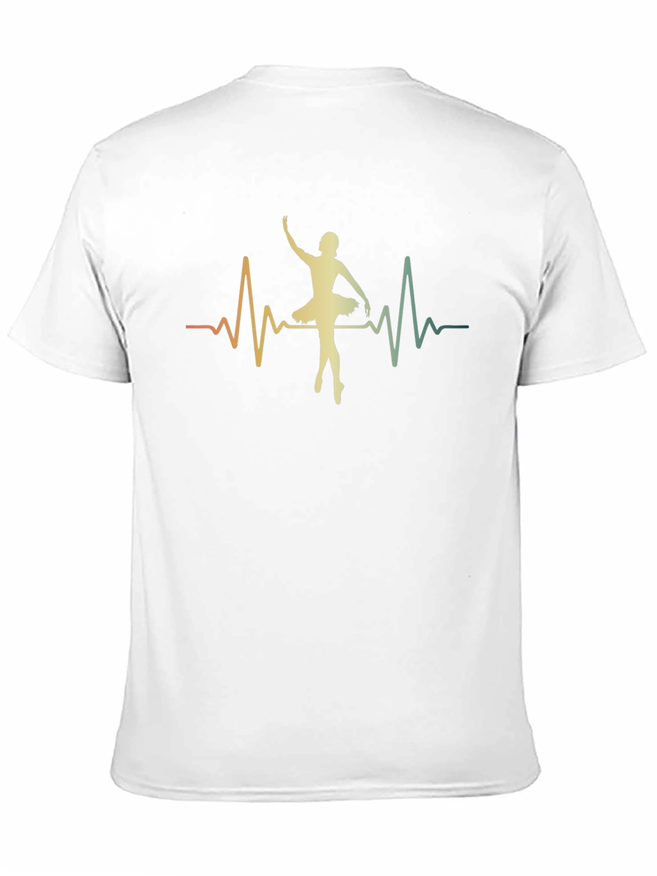 Ballet Heartbeat Graphic Tee - Dancer Shirt