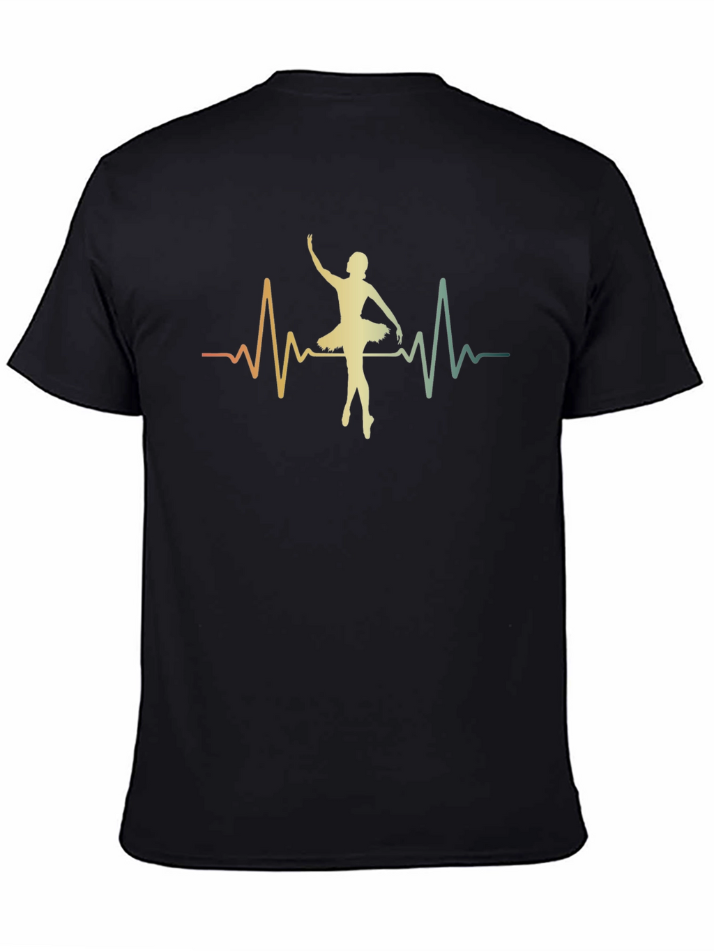 Ballet Heartbeat Graphic Tee - Dancer Shirt