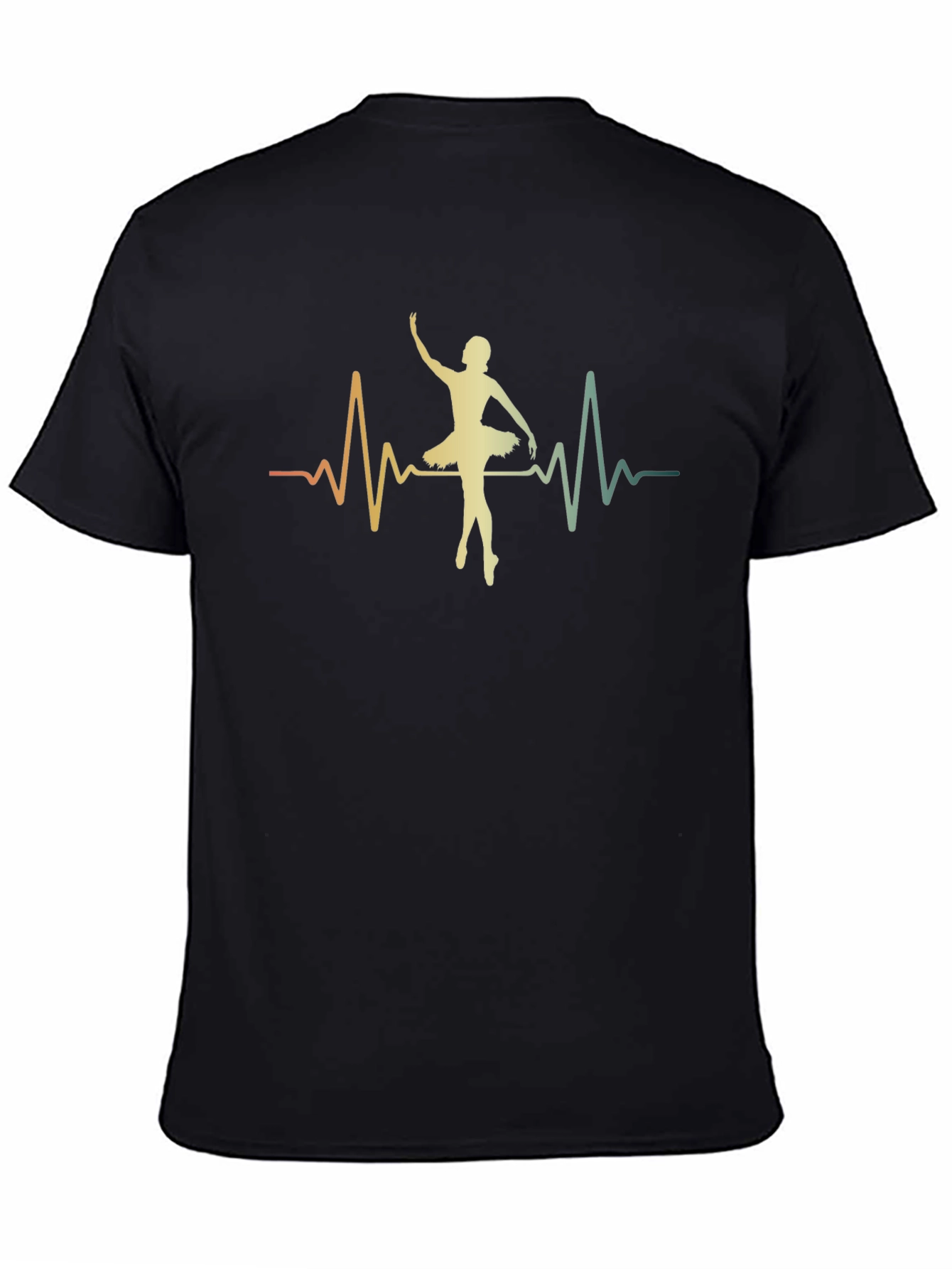 Ballet Heartbeat Graphic Tee - Dancer Shirt
