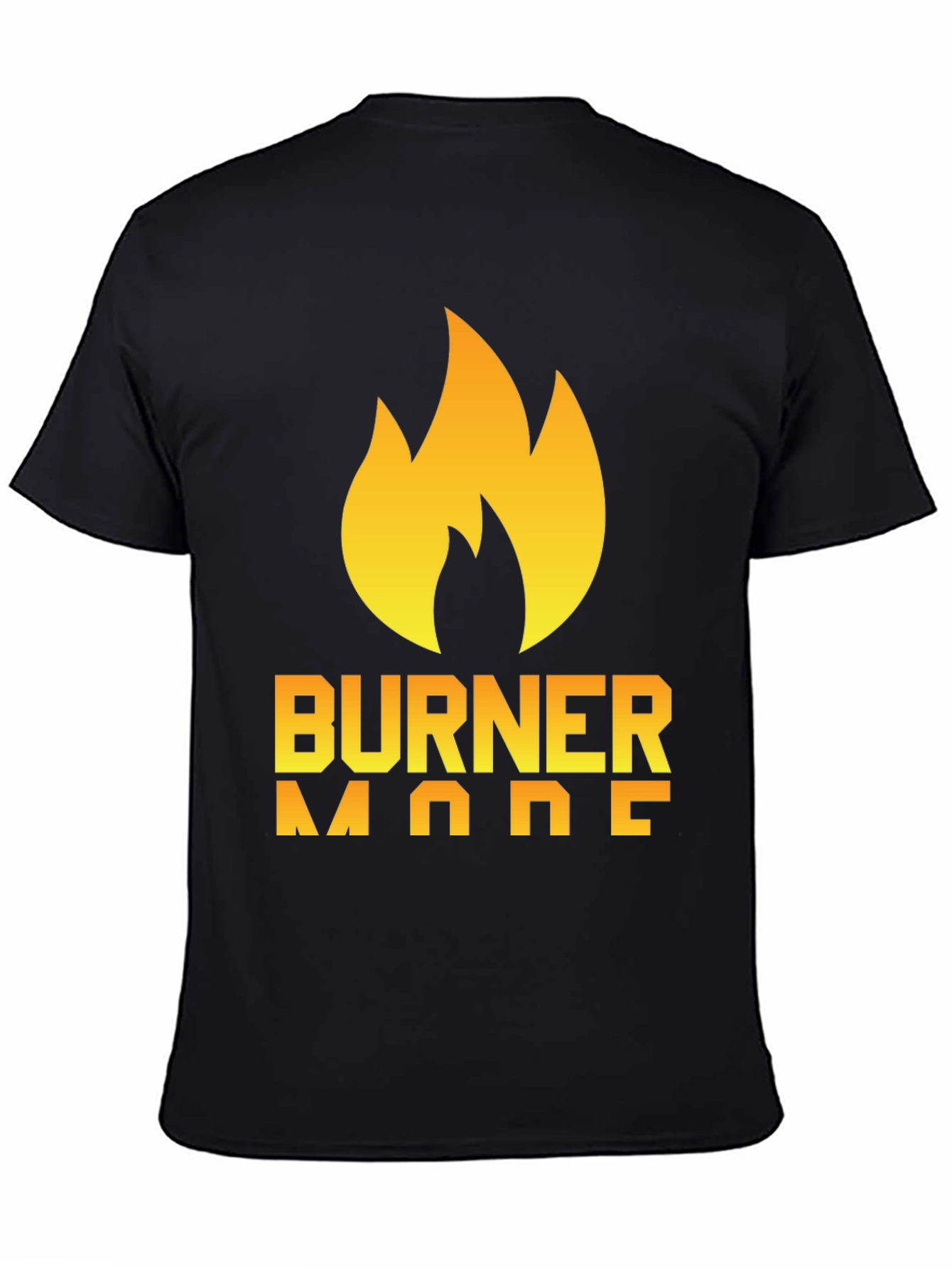 Burner Mode T-Shirt - Flame Graphic Tee