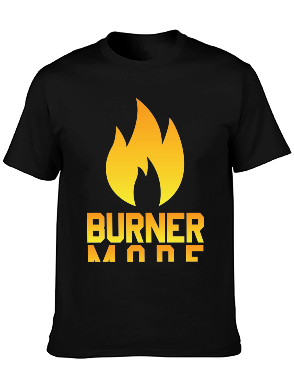 Burner Mode T-Shirt - Flame Graphic Tee