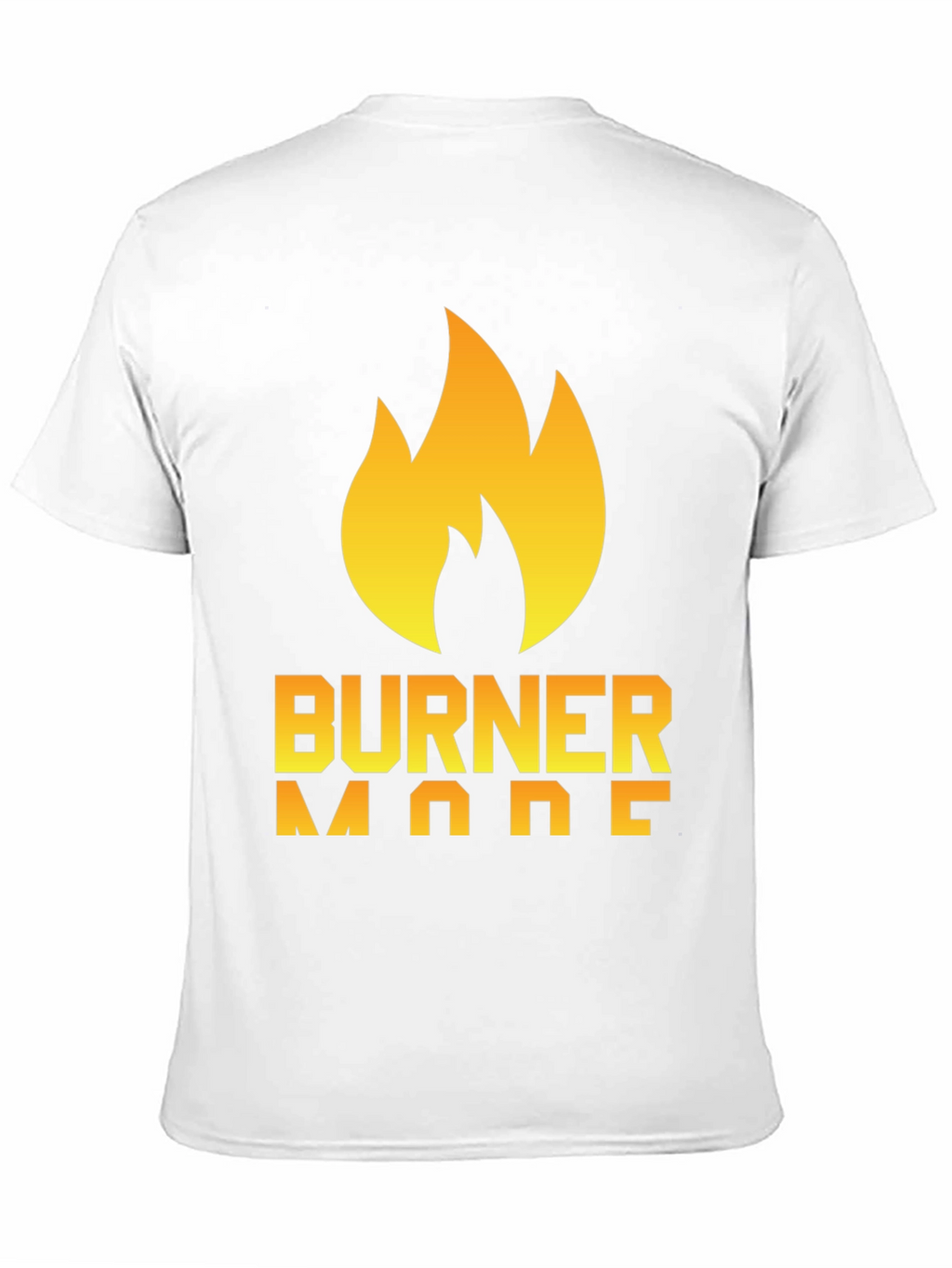 Burner Mode T-Shirt - Flame Graphic Tee