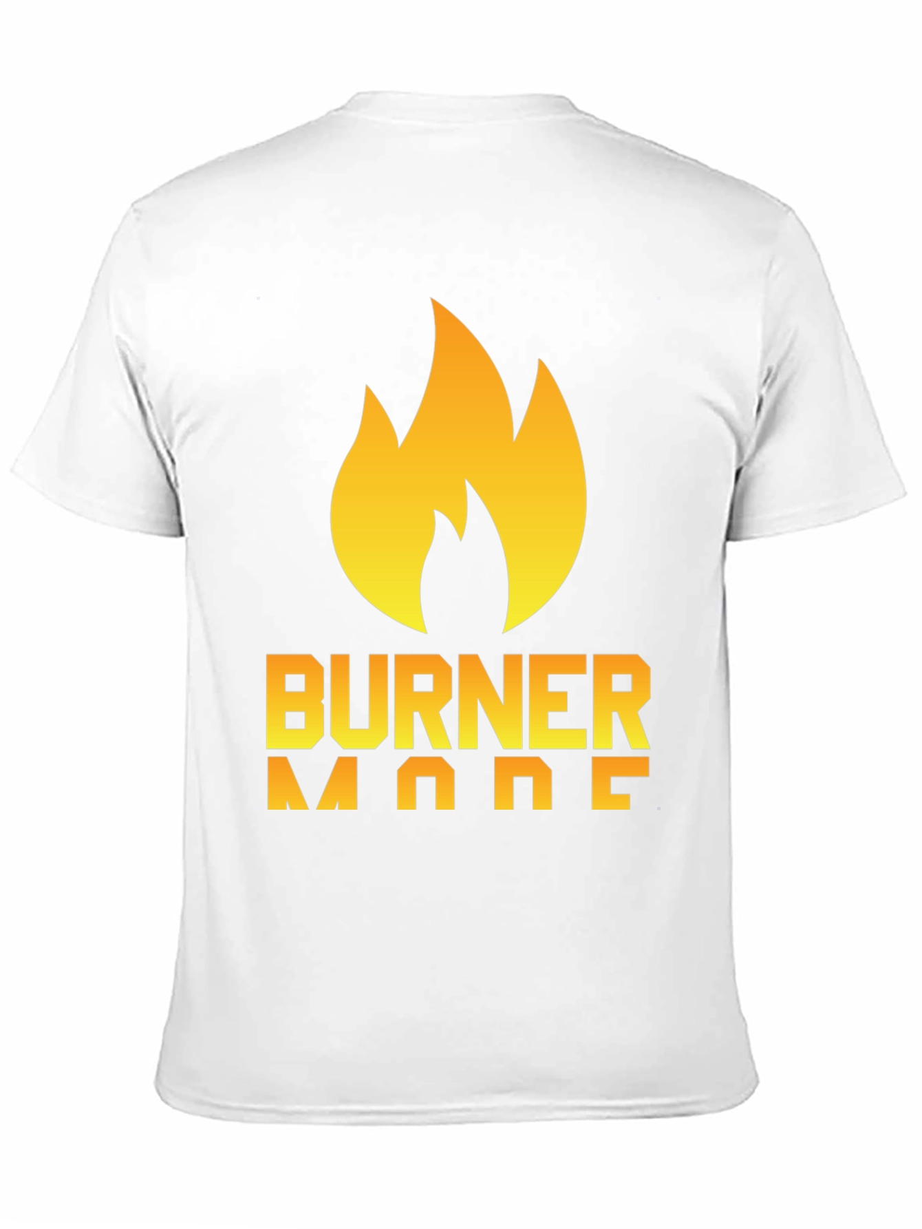 Burner Mode T-Shirt - Flame Graphic Tee