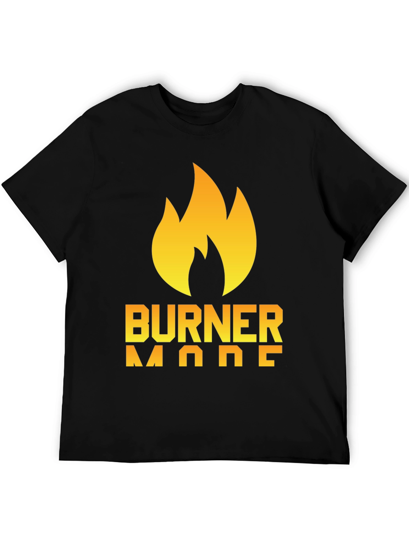 Burner Mode T-Shirt - Flame Graphic Tee