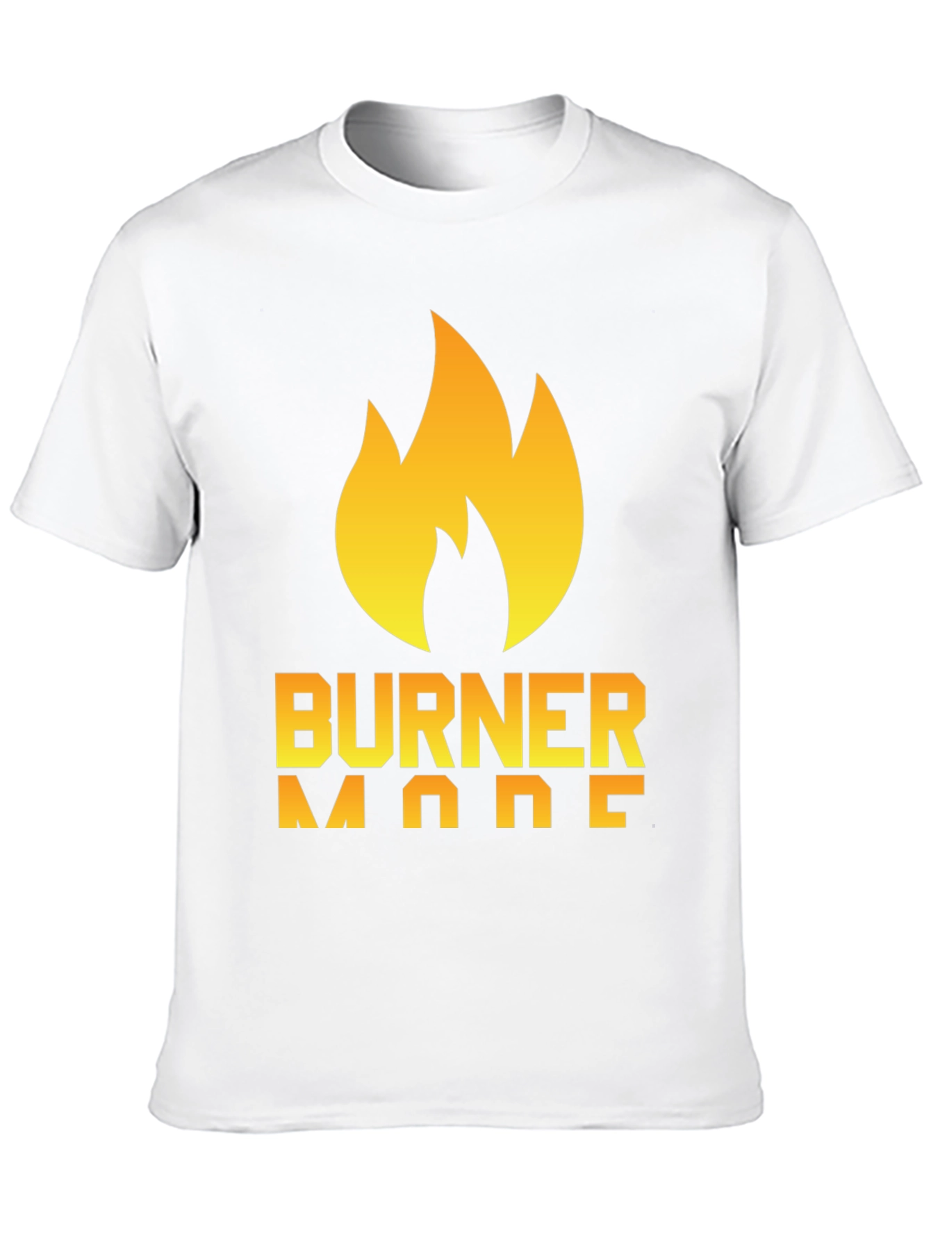 Burner Mode T-Shirt - Flame Graphic Tee