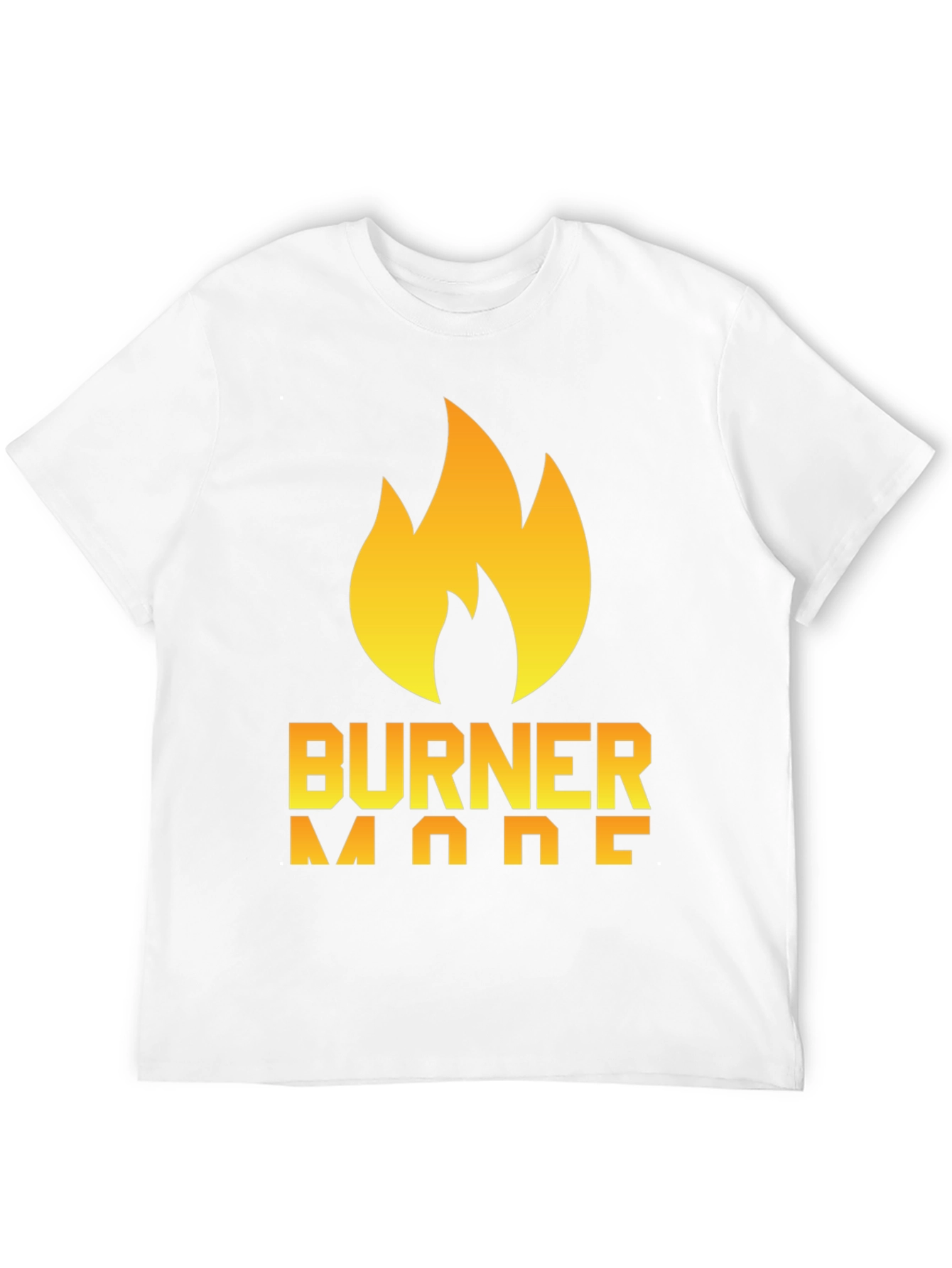 Burner Mode T-Shirt - Flame Graphic Tee