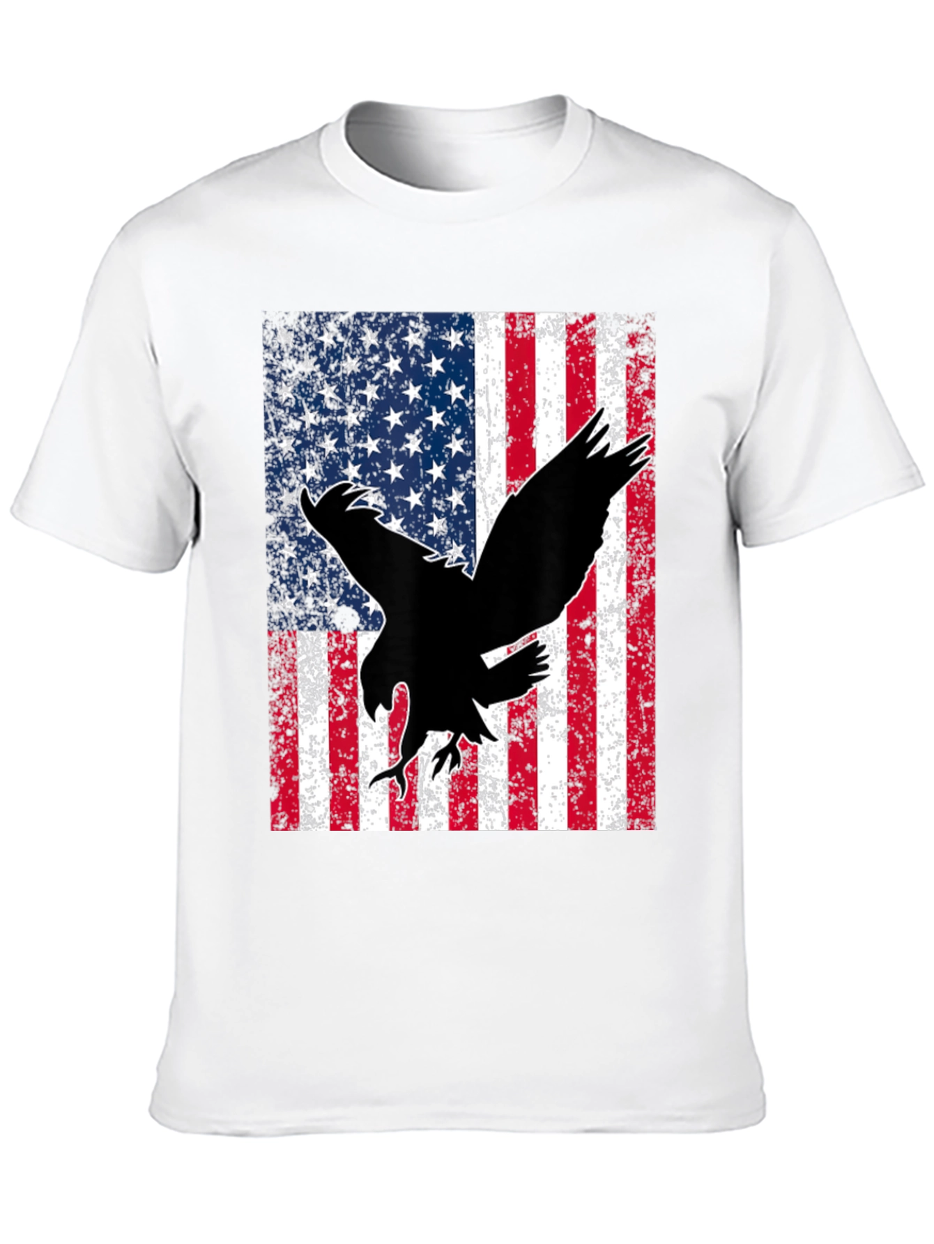 American Flag Eagle Graphic Tee