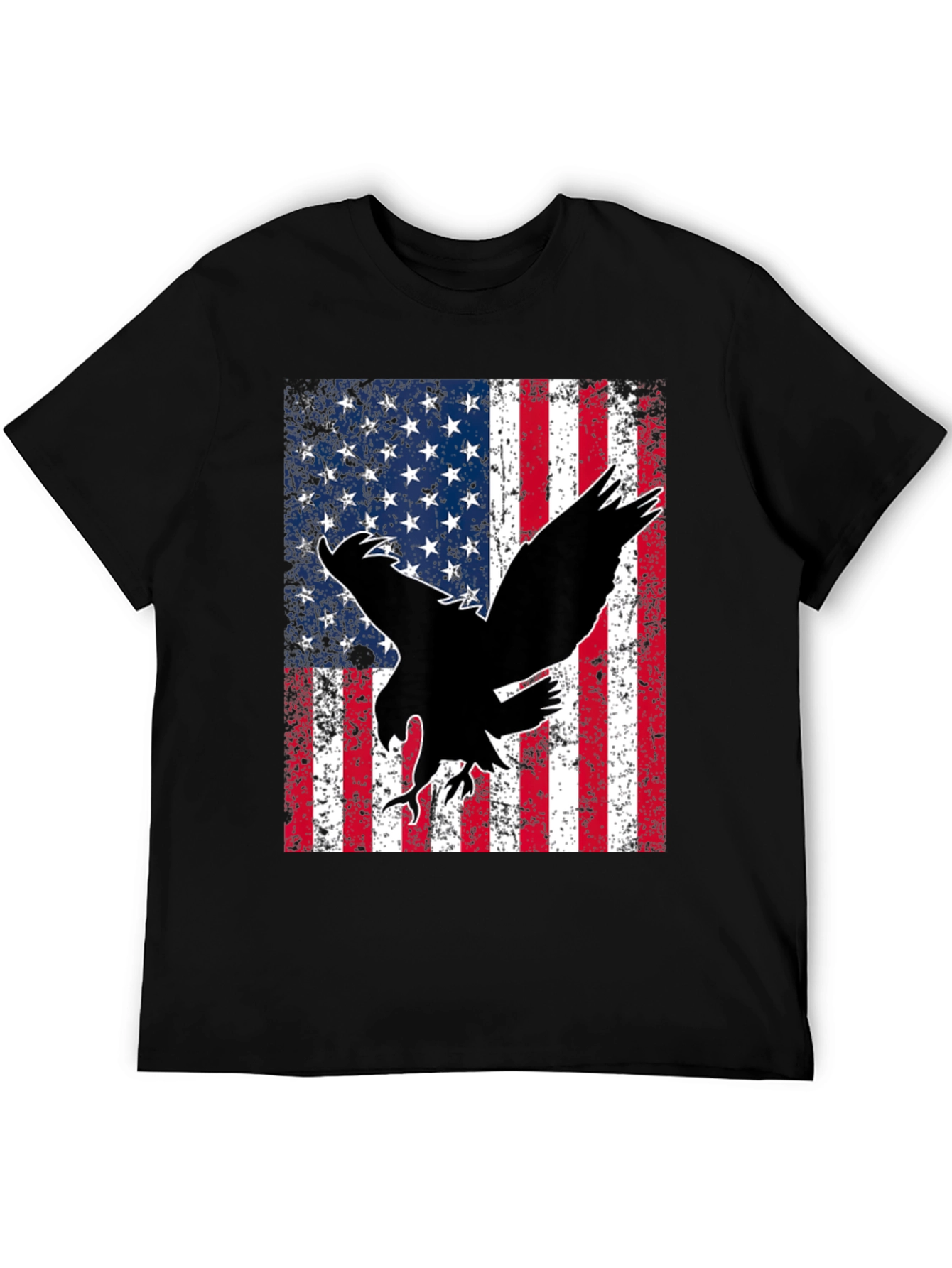 American Flag Eagle Graphic Tee
