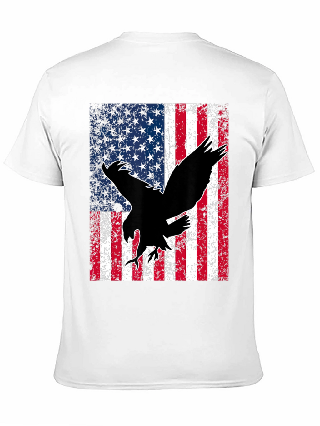 American Flag Eagle Graphic Tee
