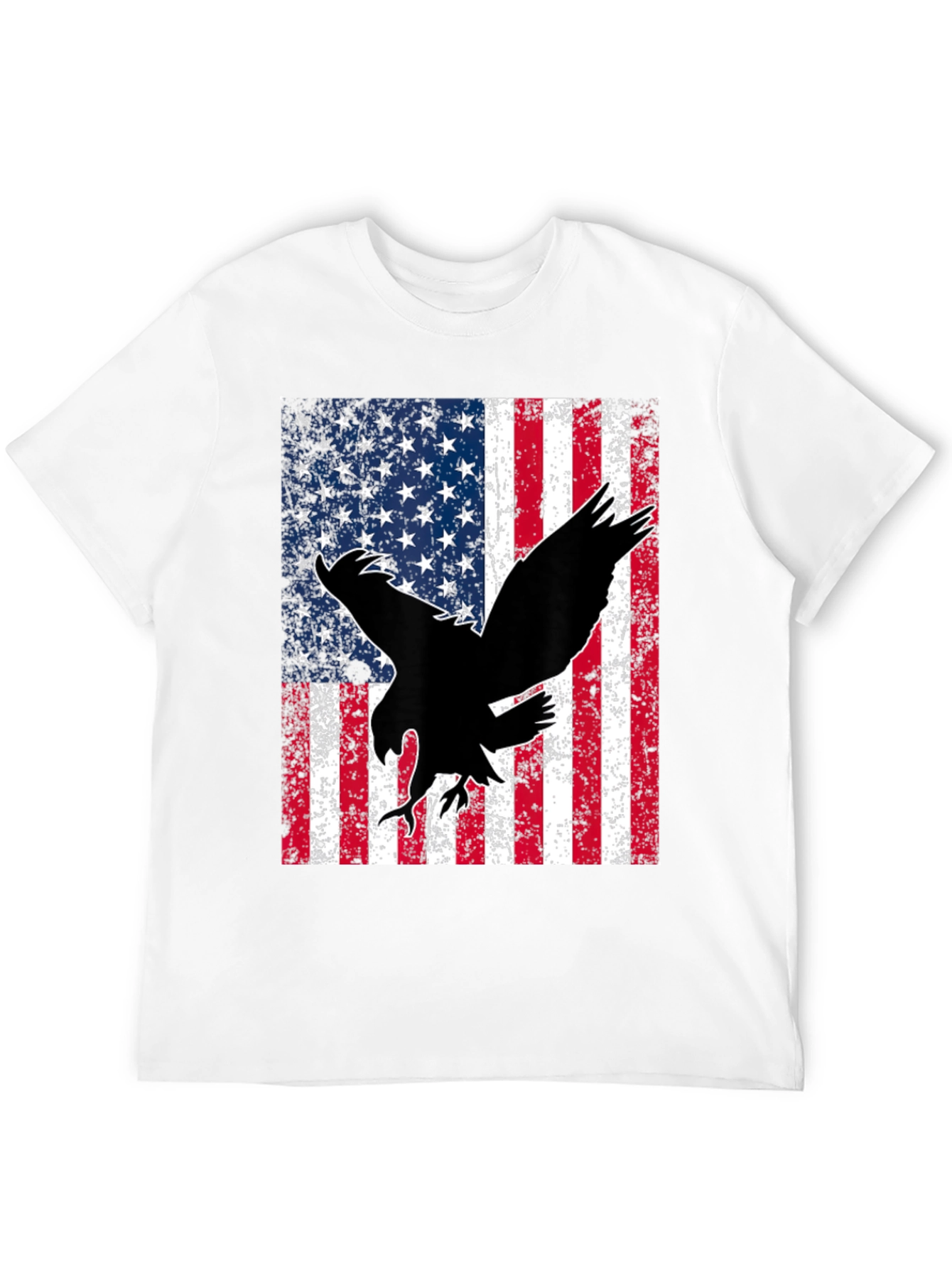 American Flag Eagle Graphic Tee