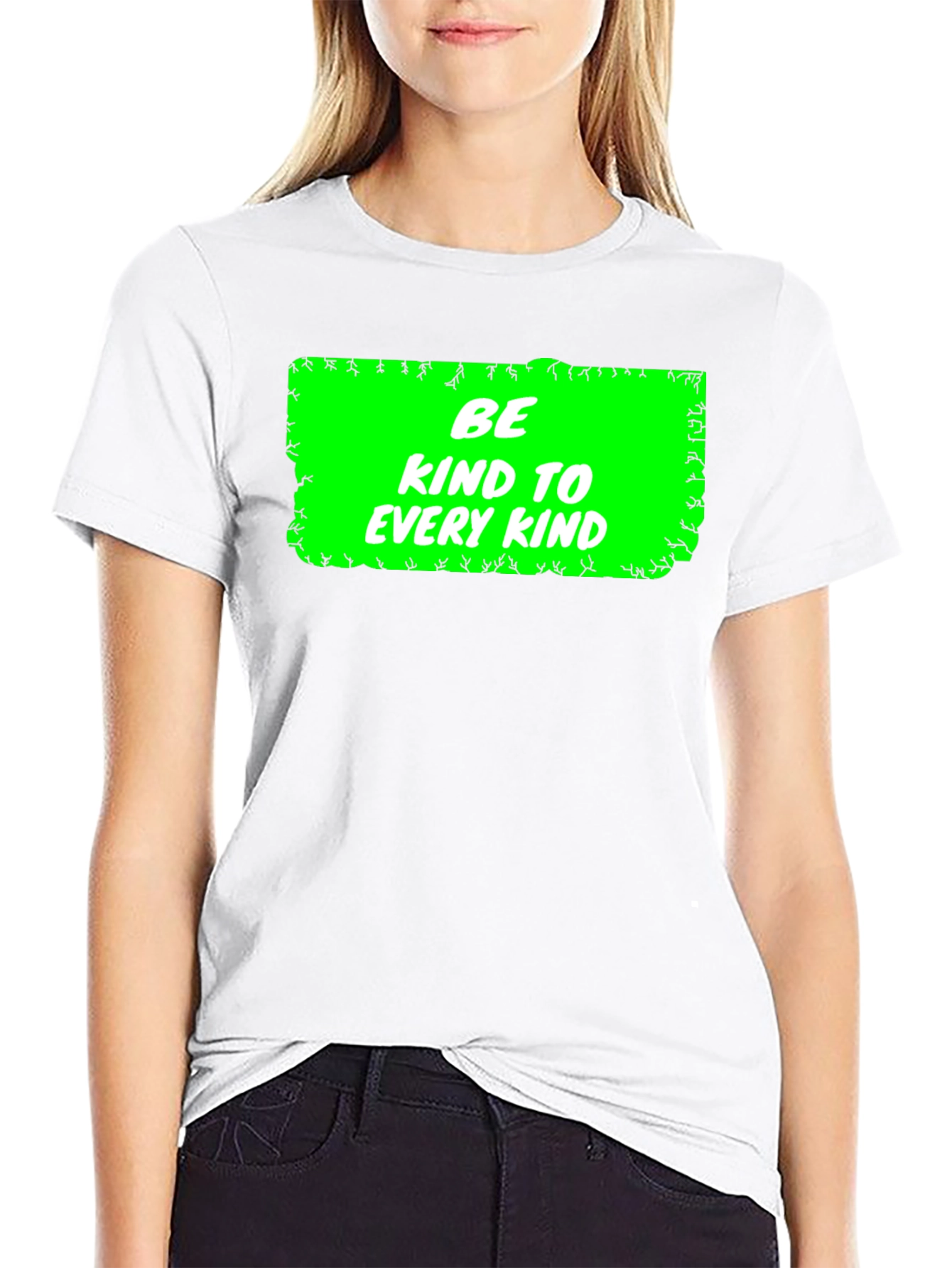 Be Kind to Every Kind Graphic Tee - Black