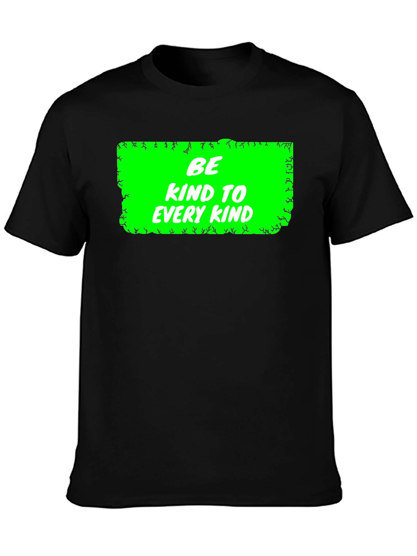 Be Kind to Every Kind Graphic Tee - Black