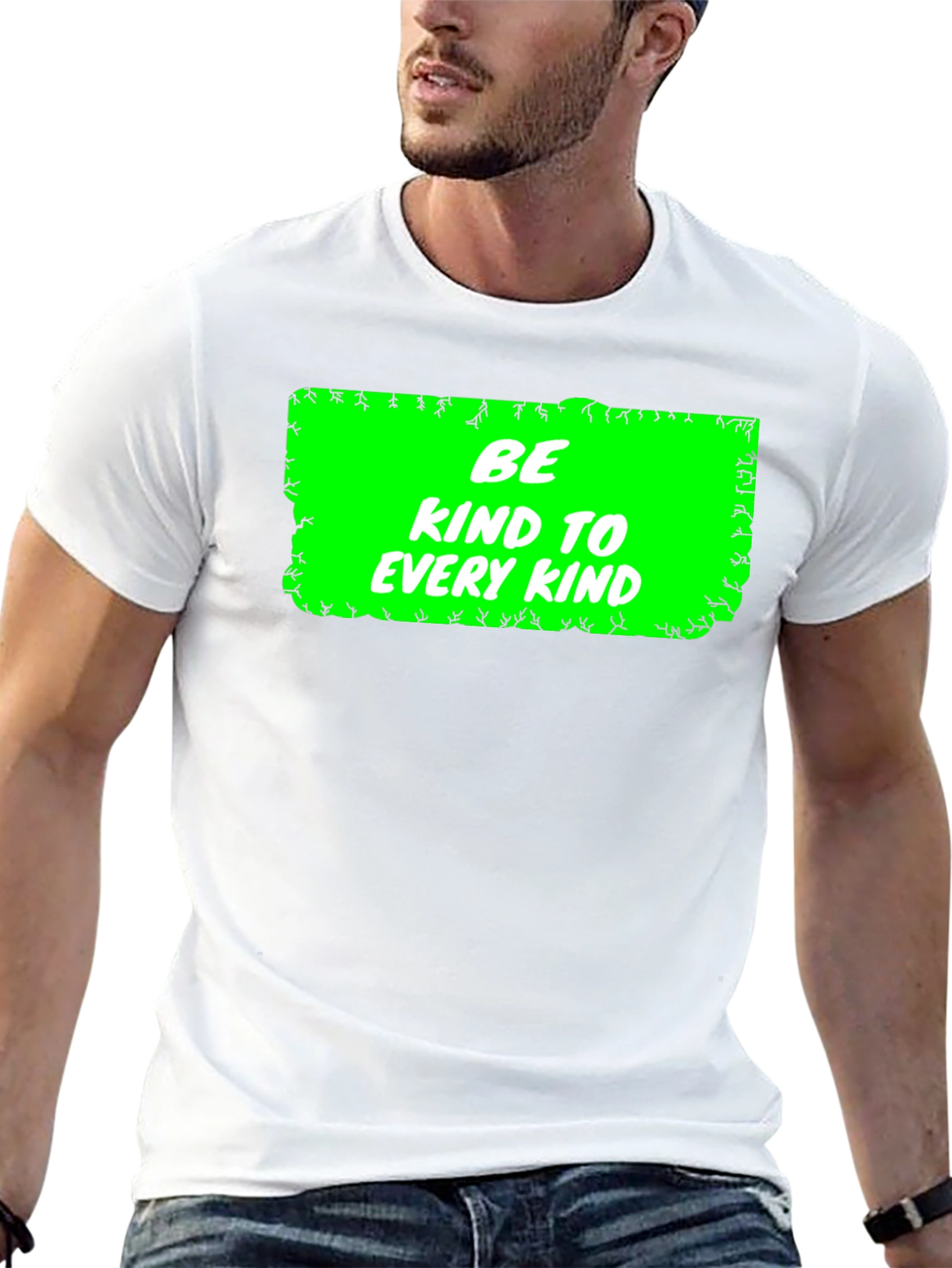 Be Kind to Every Kind Graphic Tee - Black