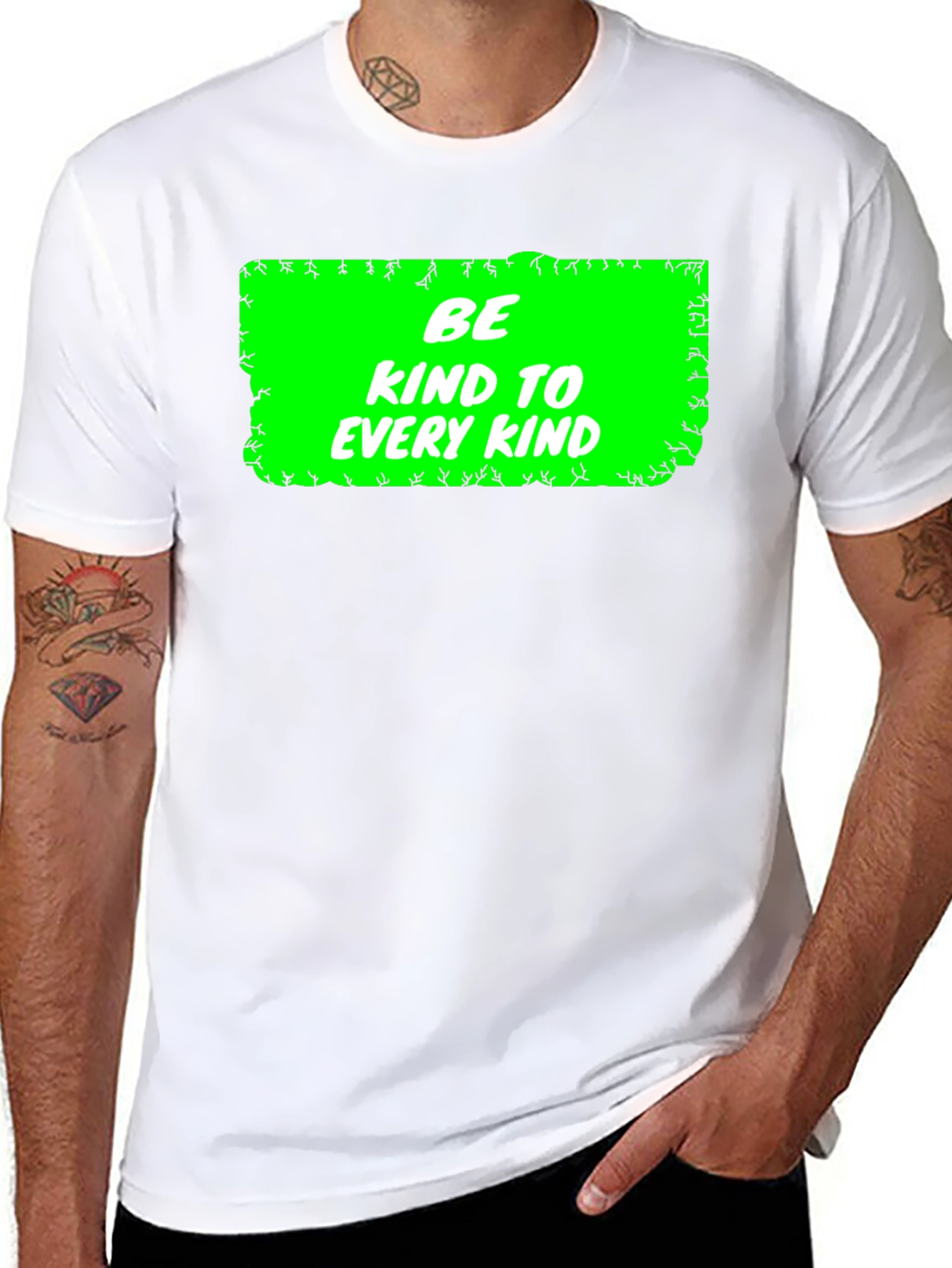 Be Kind to Every Kind Graphic Tee - Black