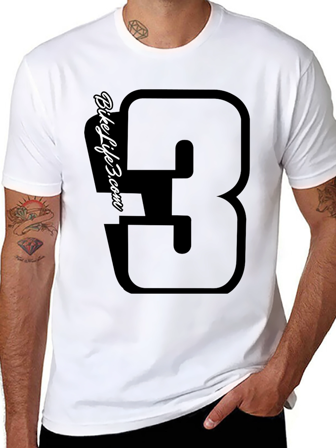 Bike Life 3 T-Shirt - Motorcycle Inspired Design