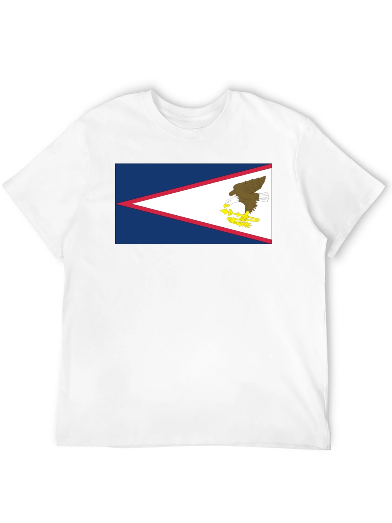 American Samoa Flag Graphic T-Shirt