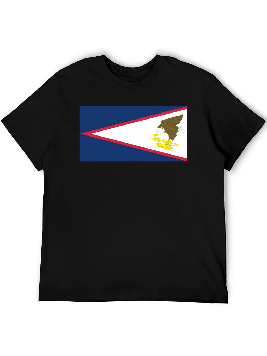 American Samoa Flag Graphic T-Shirt