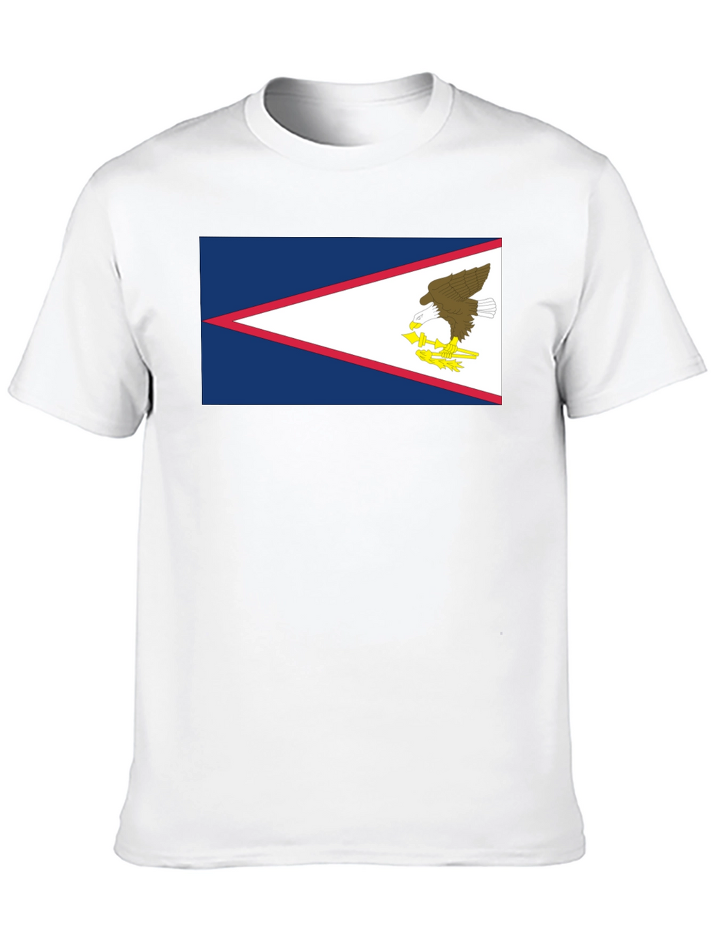 American Samoa Flag Graphic T-Shirt