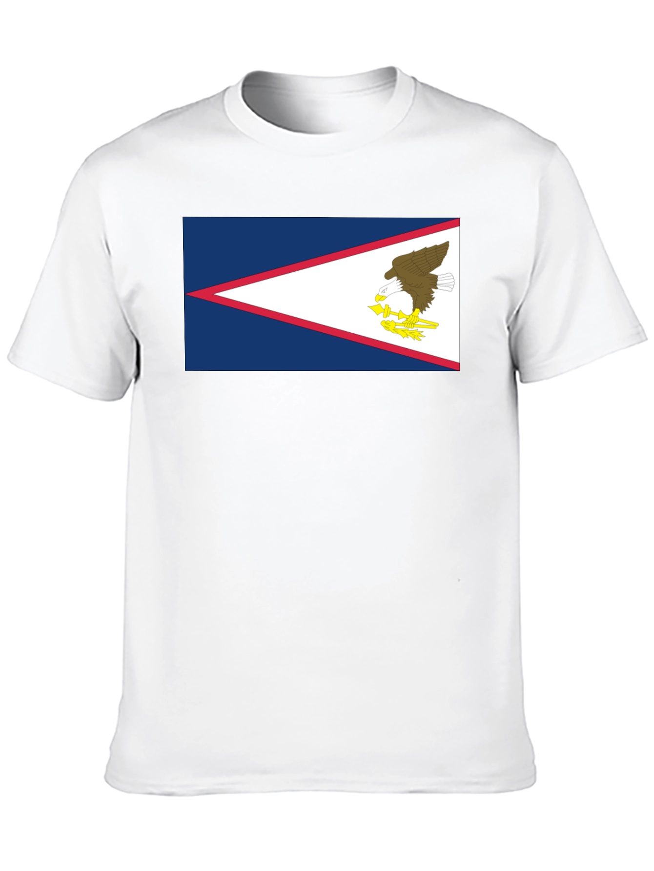 American Samoa Flag Graphic T-Shirt