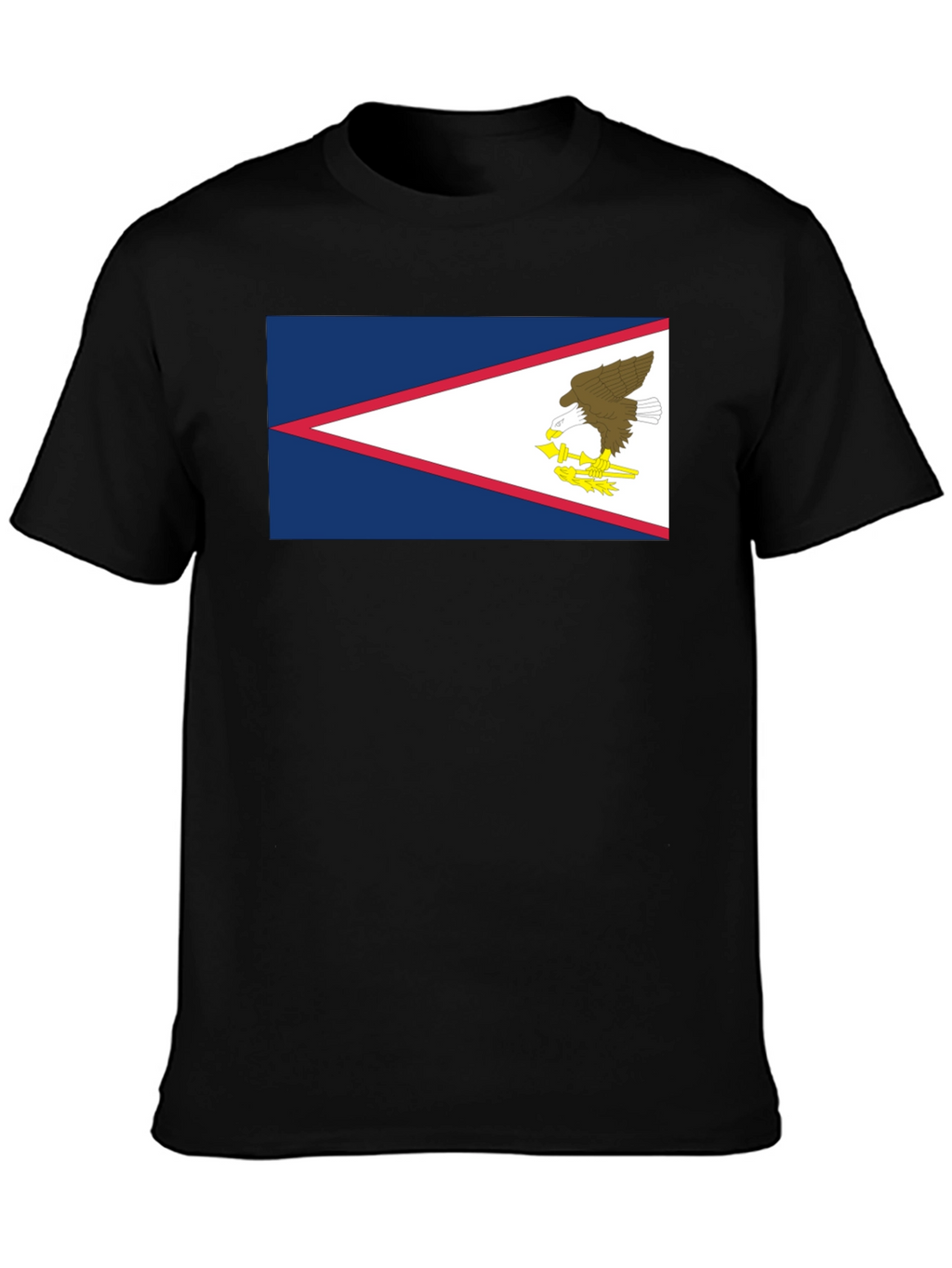 American Samoa Flag Graphic T-Shirt
