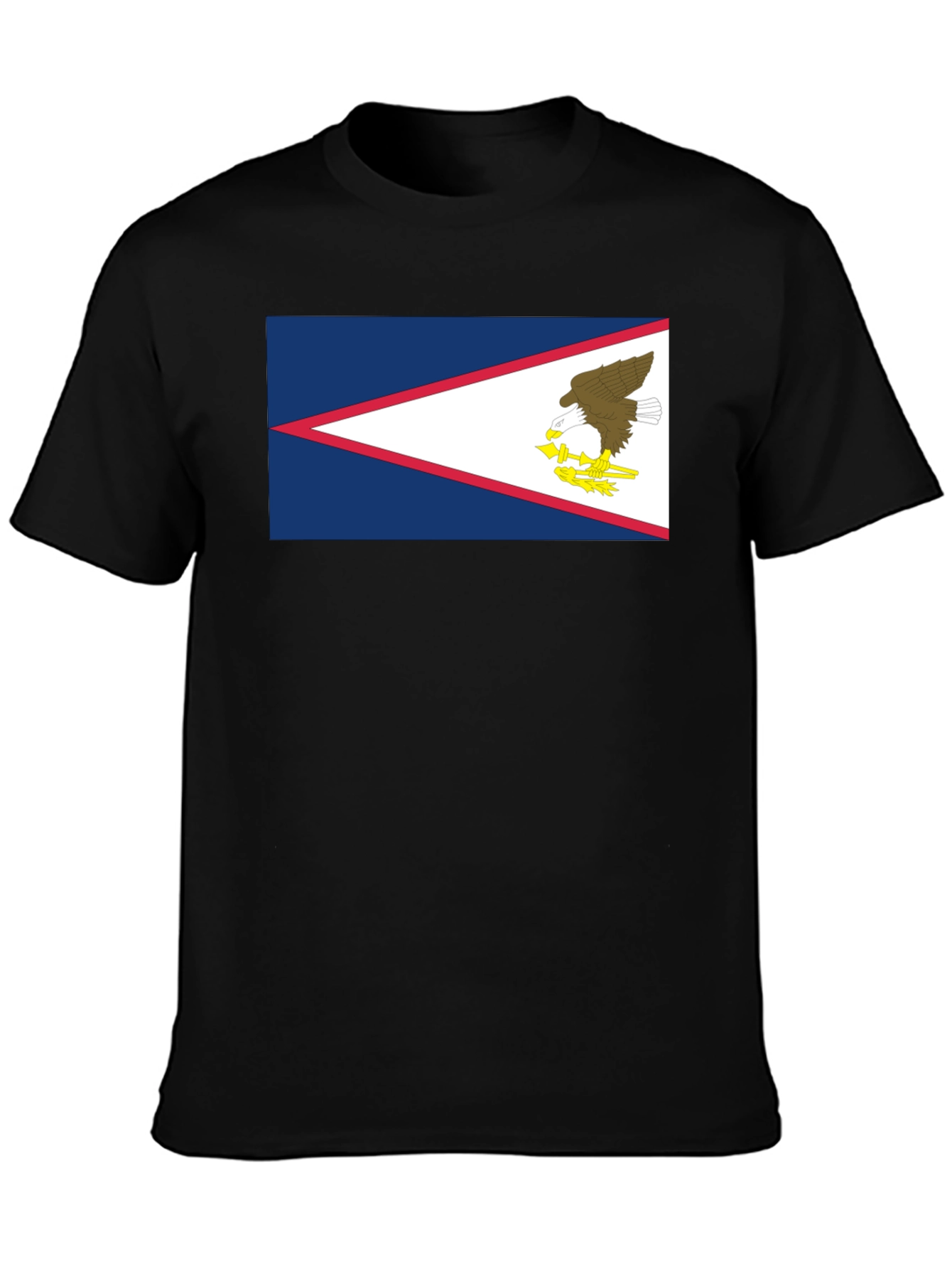 American Samoa Flag Graphic T-Shirt