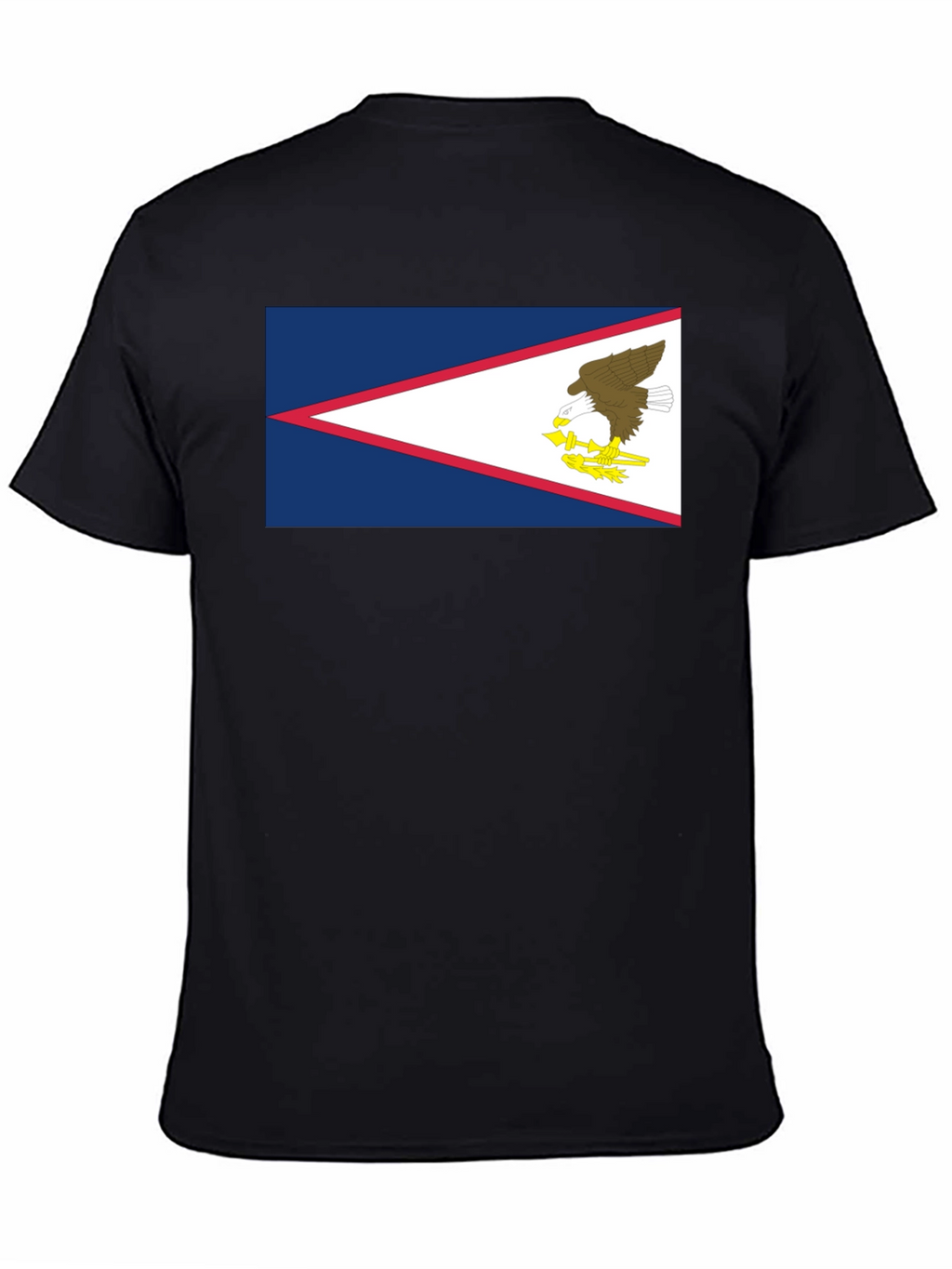 American Samoa Flag Graphic T-Shirt