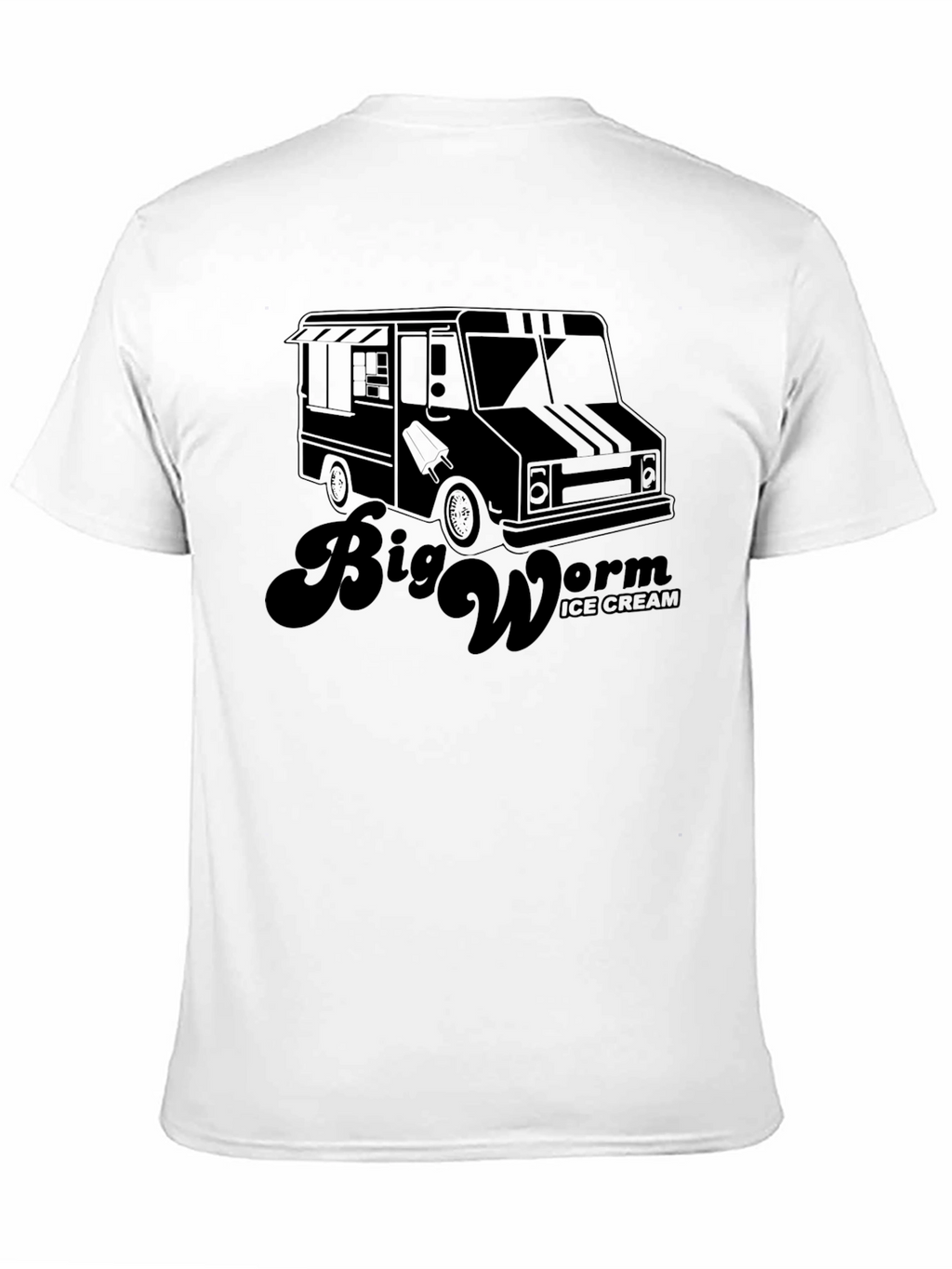 Big Worm Ice Cream Truck T-Shirt