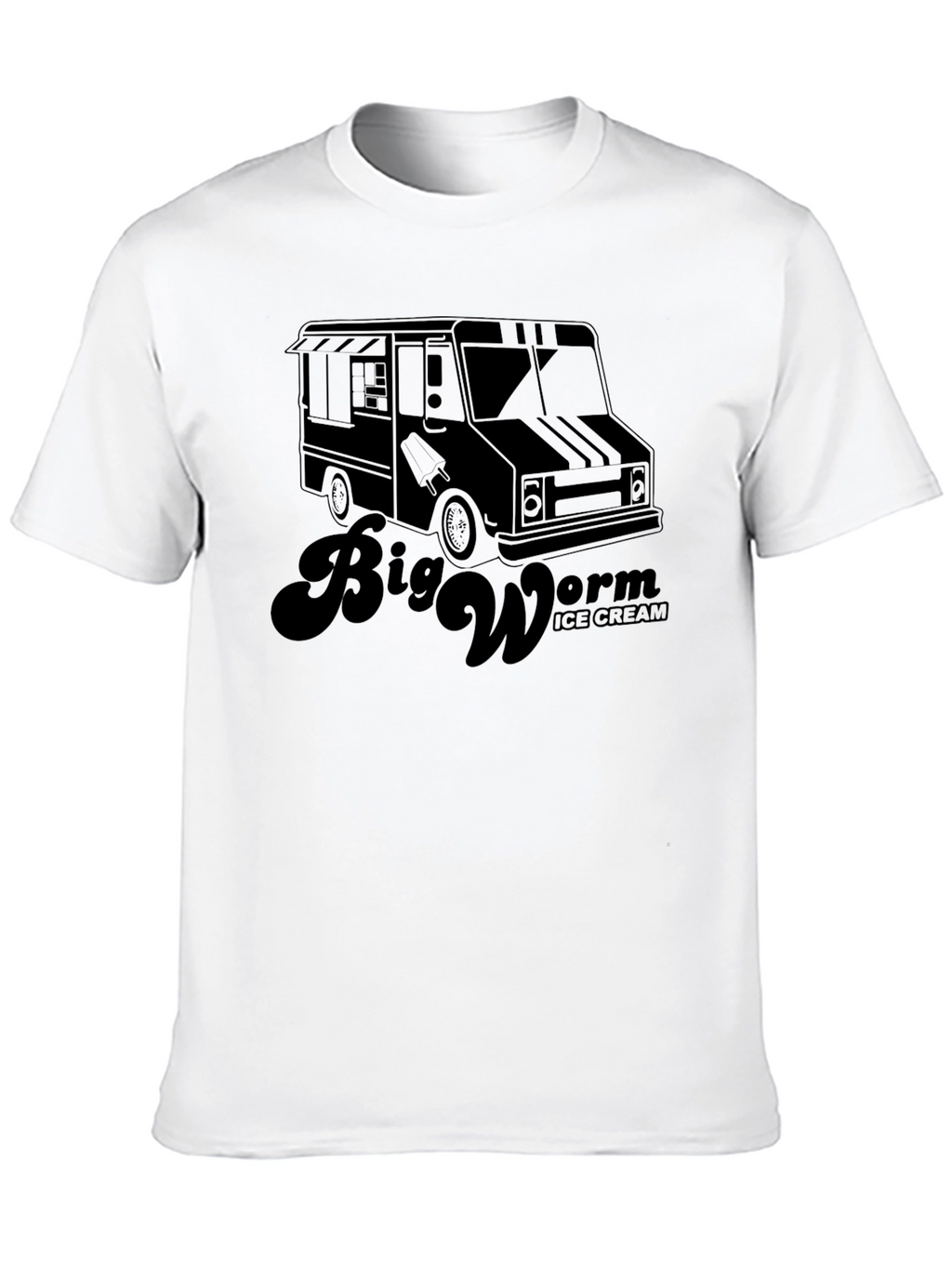 Big Worm Ice Cream Truck T-Shirt