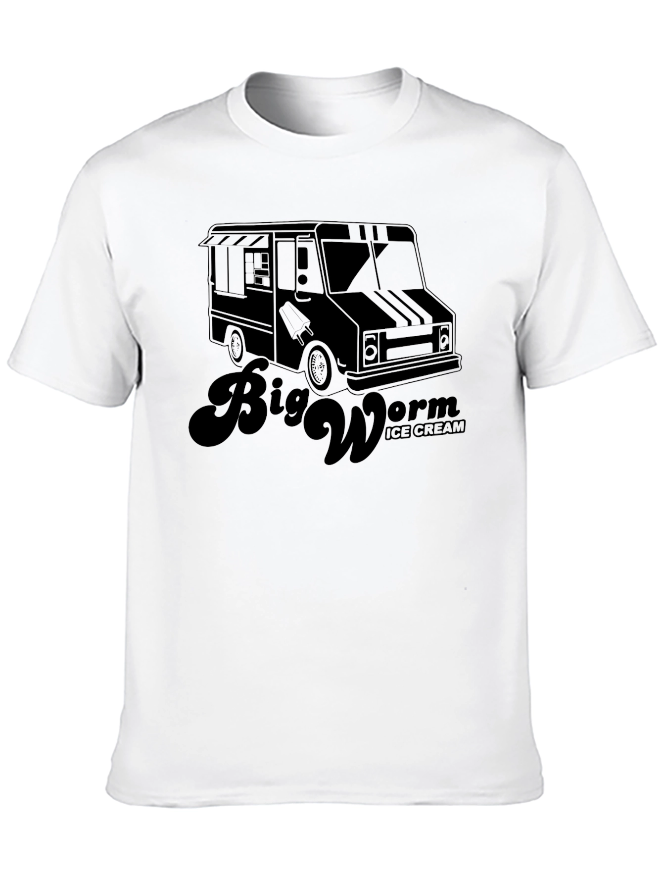 Big Worm Ice Cream Truck T-Shirt