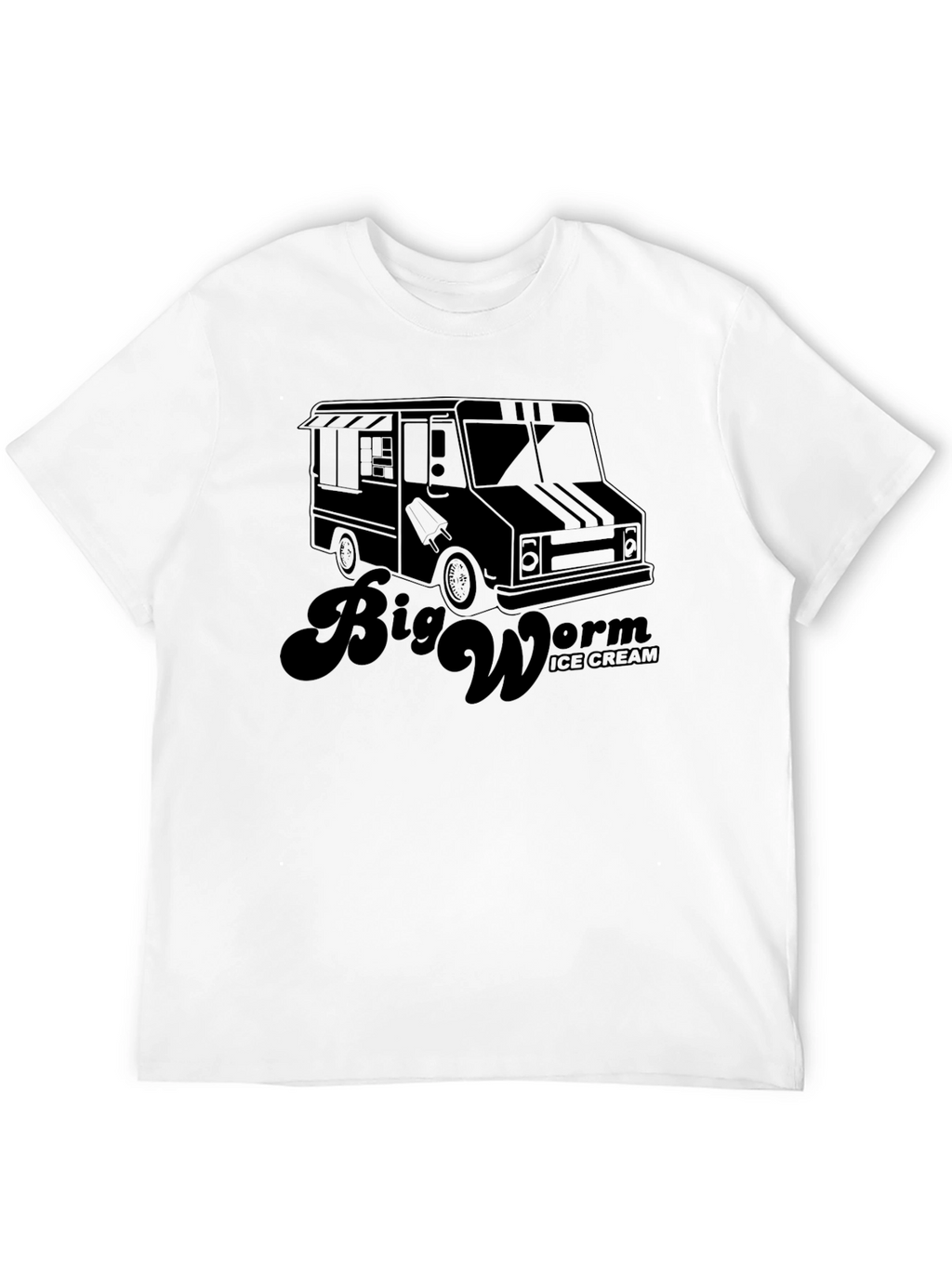 Big Worm Ice Cream Truck T-Shirt