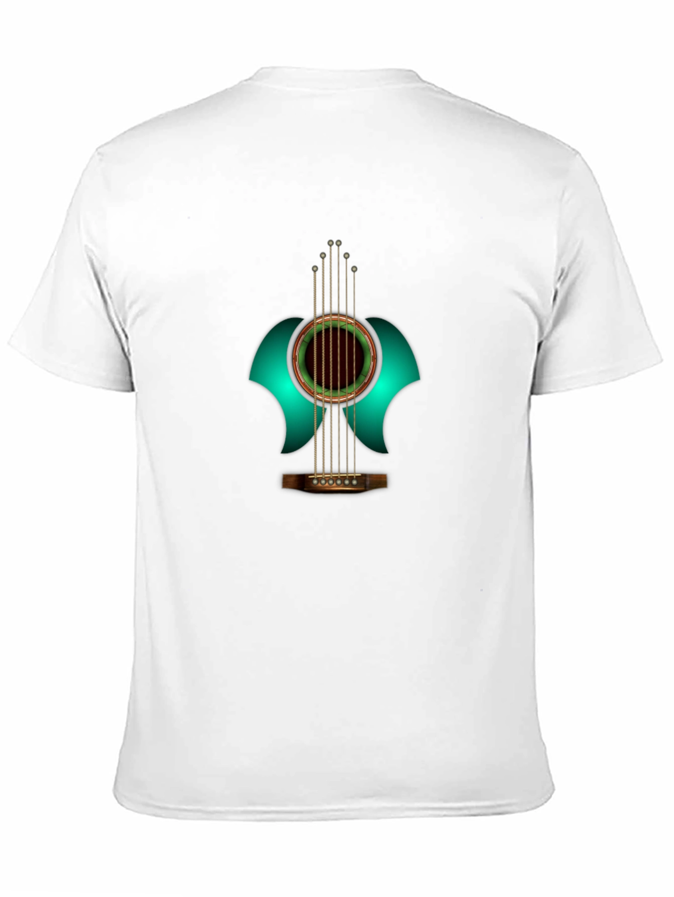Abstract Guitar Graphic Tee - Unique Music Lover Shirt