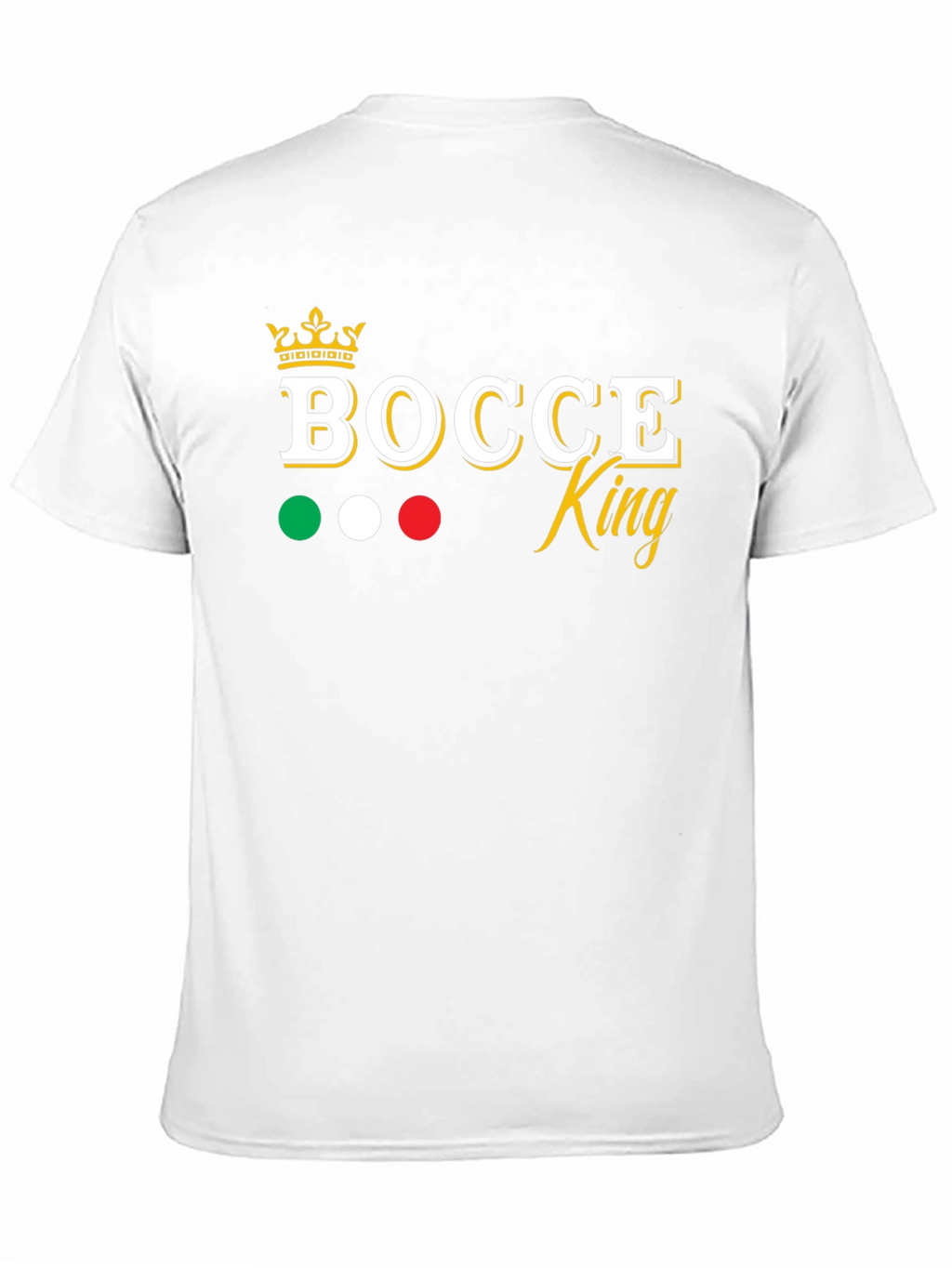 Bocce King T-Shirt - Italian Pride Tee