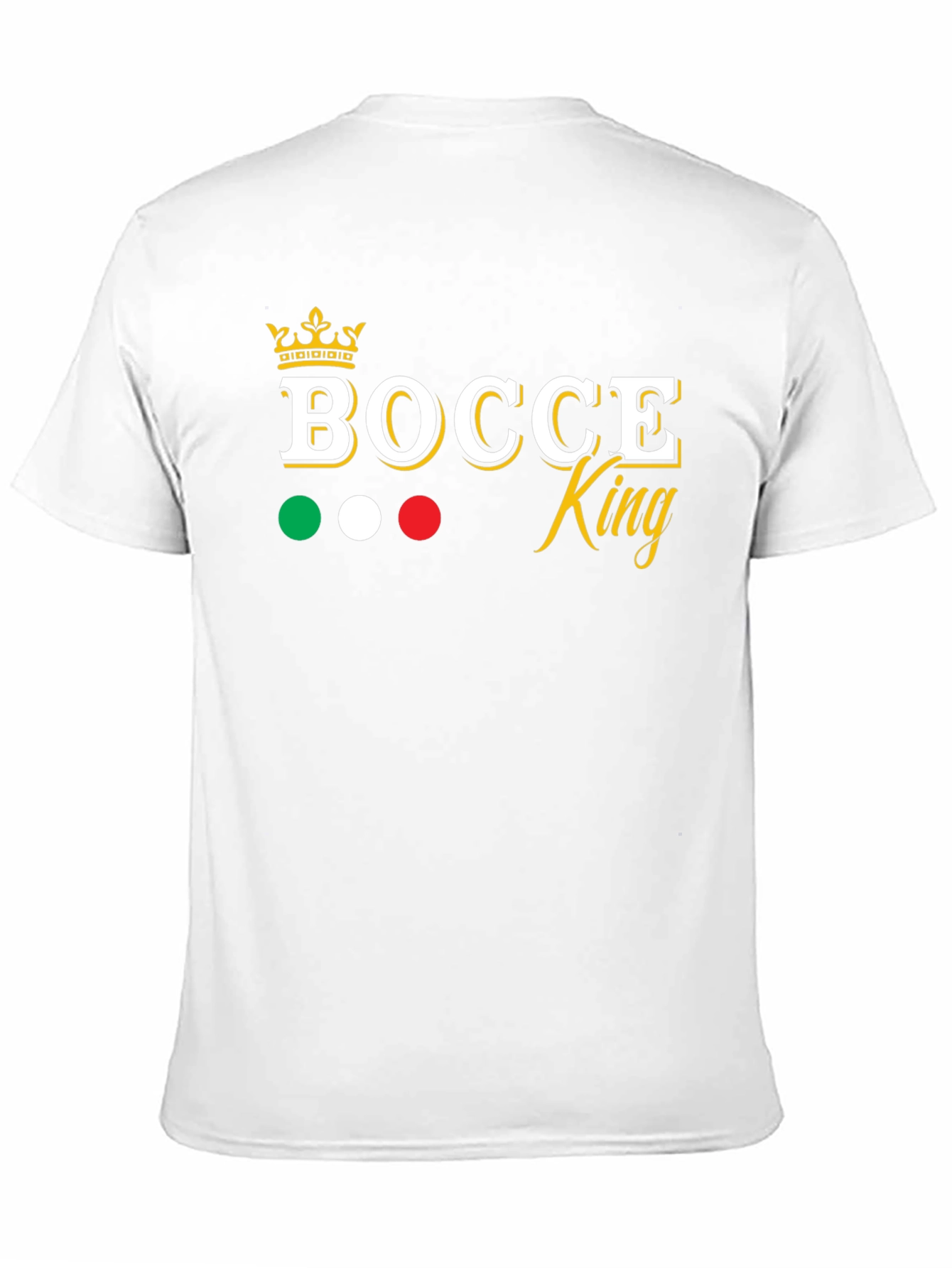 Bocce King T-Shirt - Italian Pride Tee