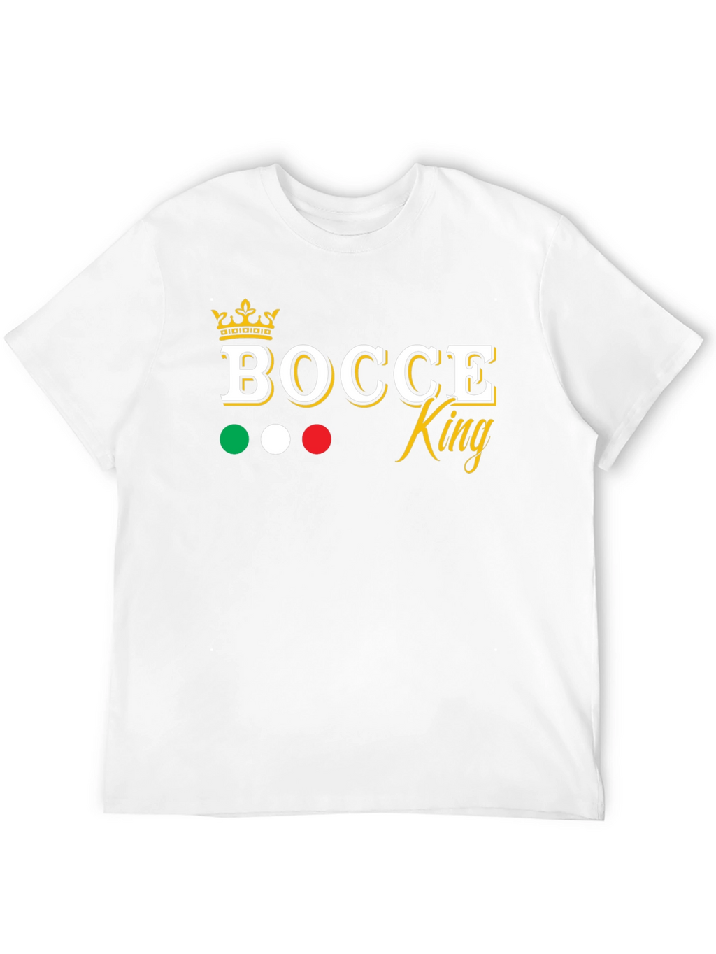 Bocce King T-Shirt - Italian Pride Tee