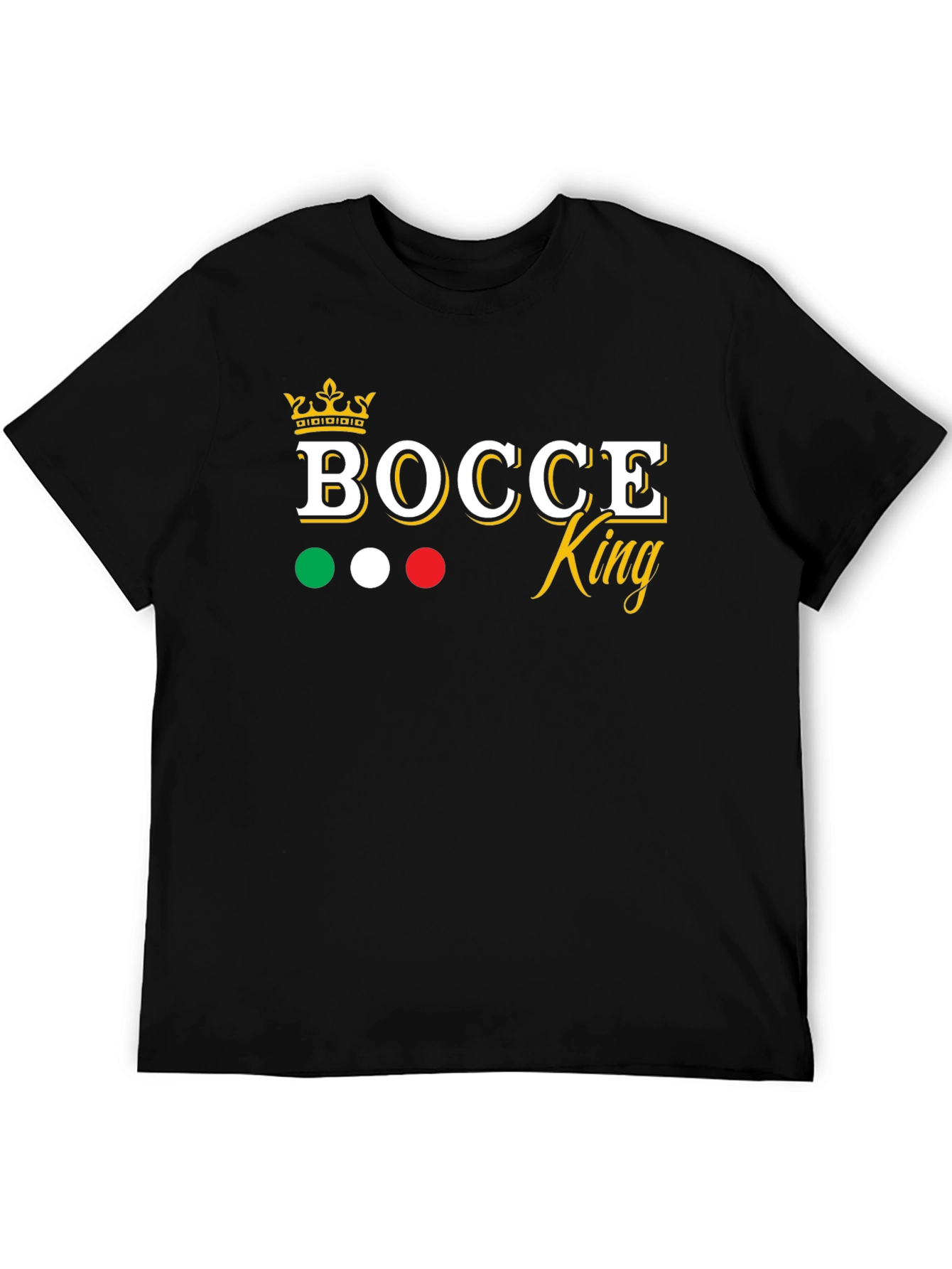Bocce King T-Shirt - Italian Pride Tee