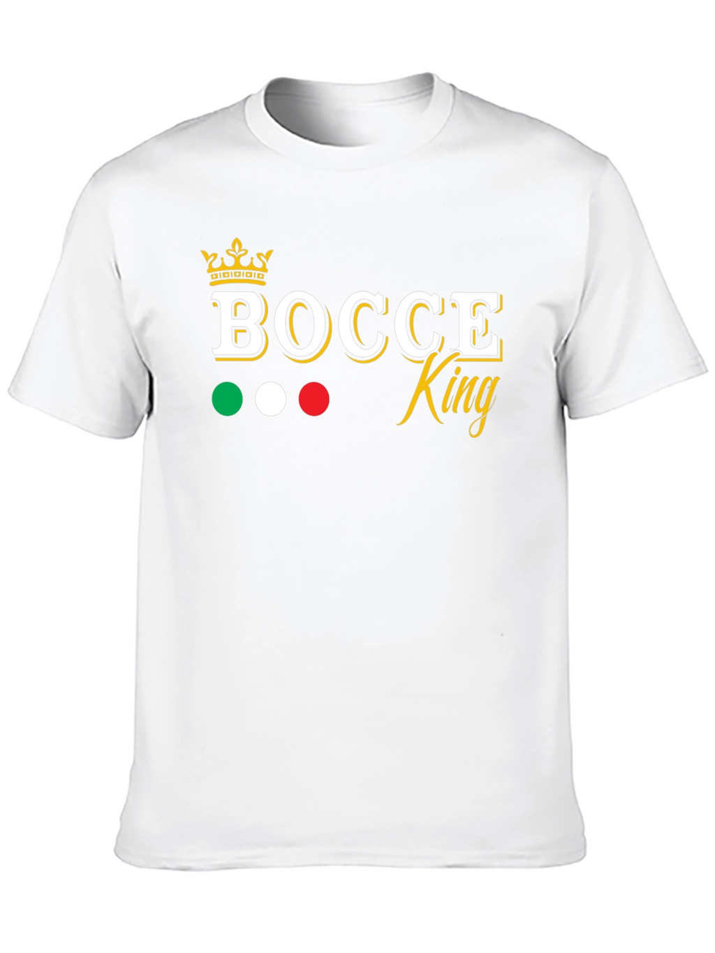 Bocce King T-Shirt - Italian Pride Tee