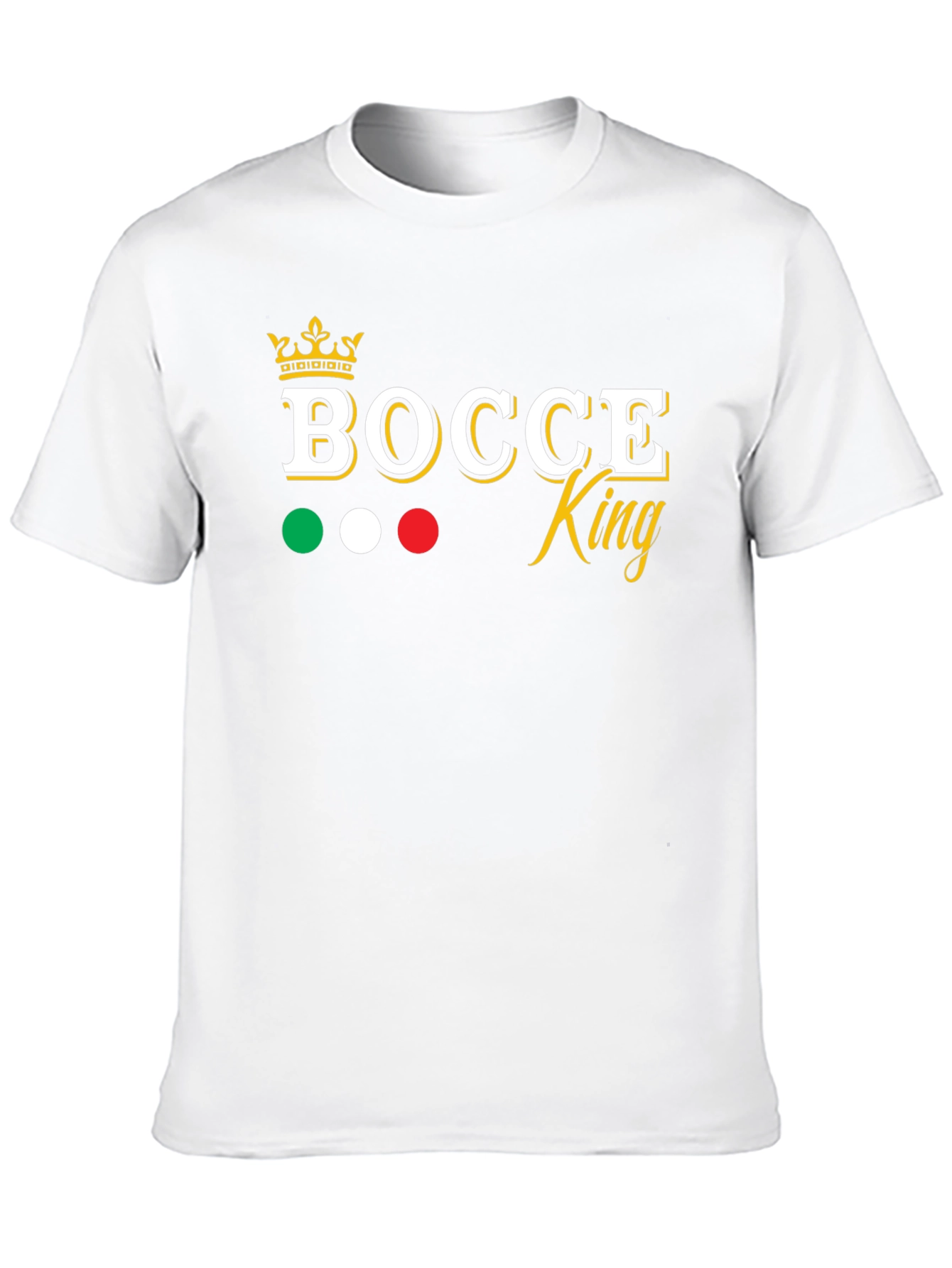Bocce King T-Shirt - Italian Pride Tee