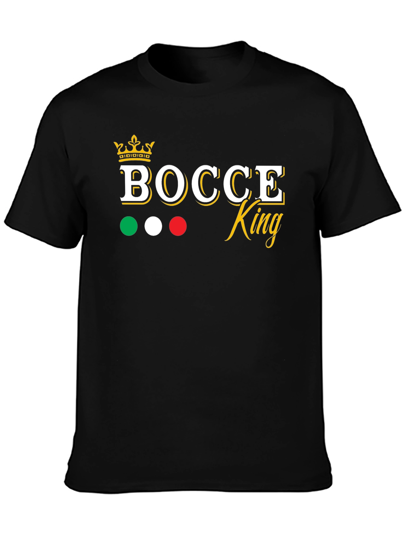 Bocce King T-Shirt - Italian Pride Tee