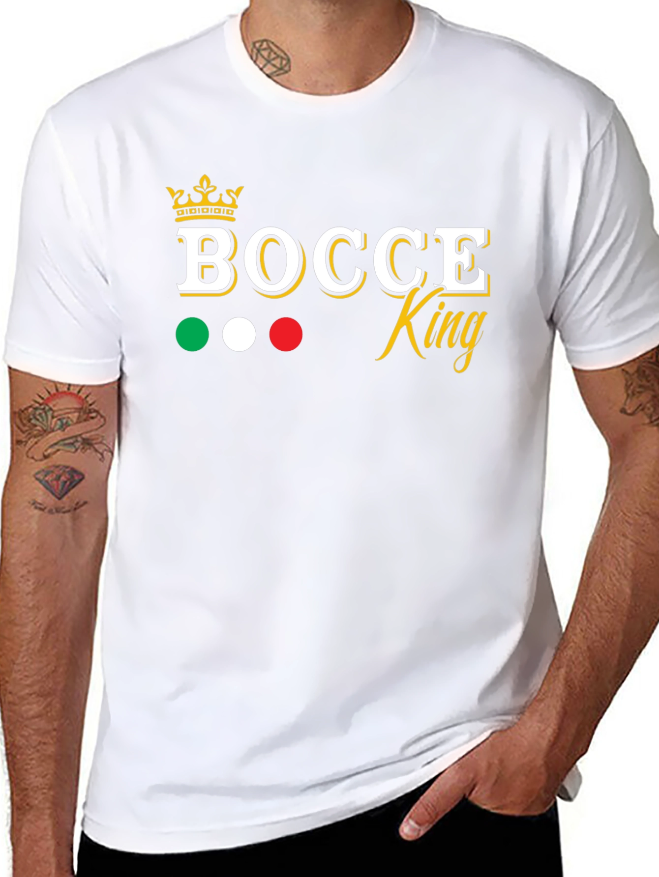 Bocce King T-Shirt - Italian Pride Tee